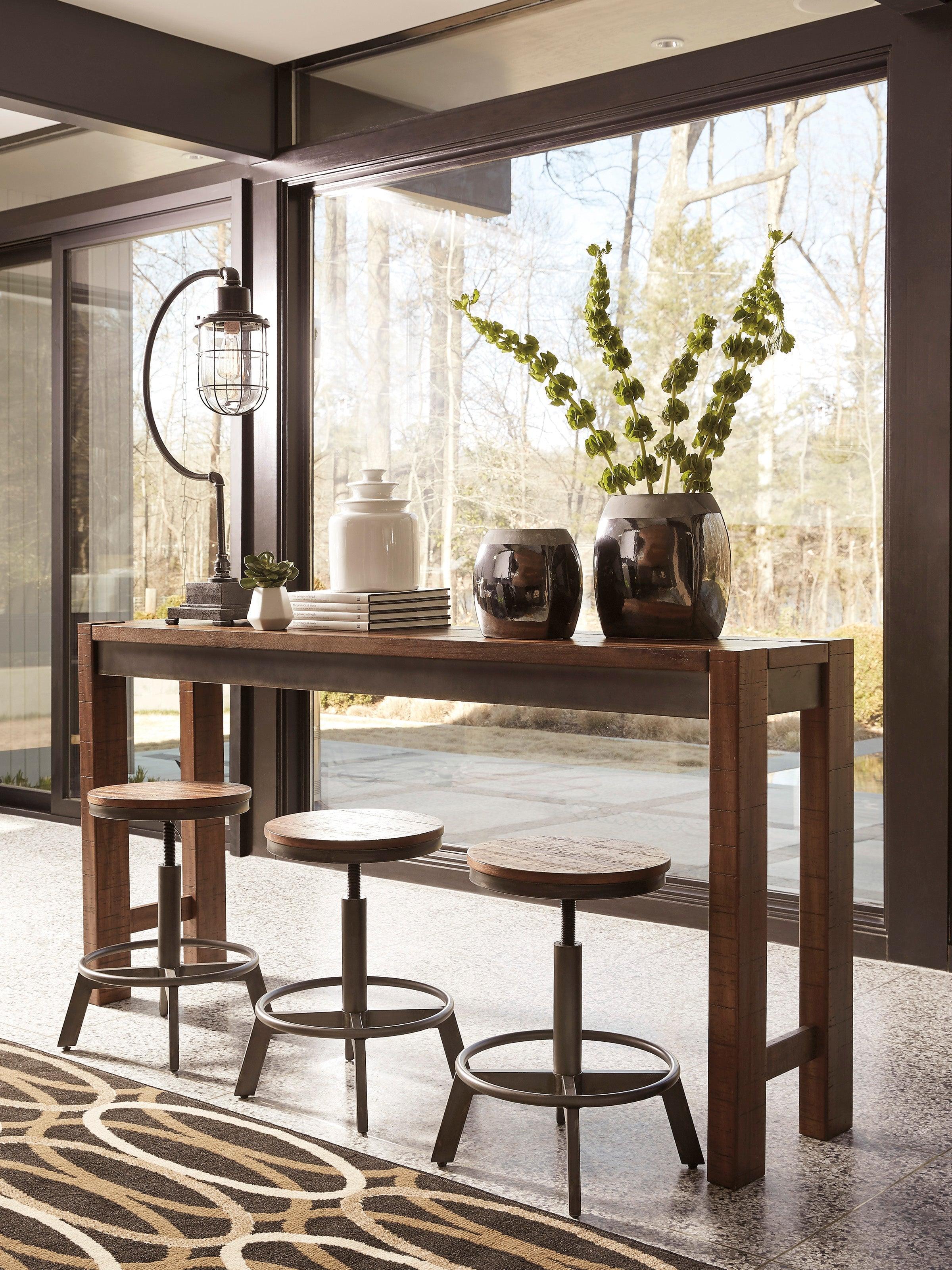 Torjin Brown and Gray Counter Height Set - Image 8