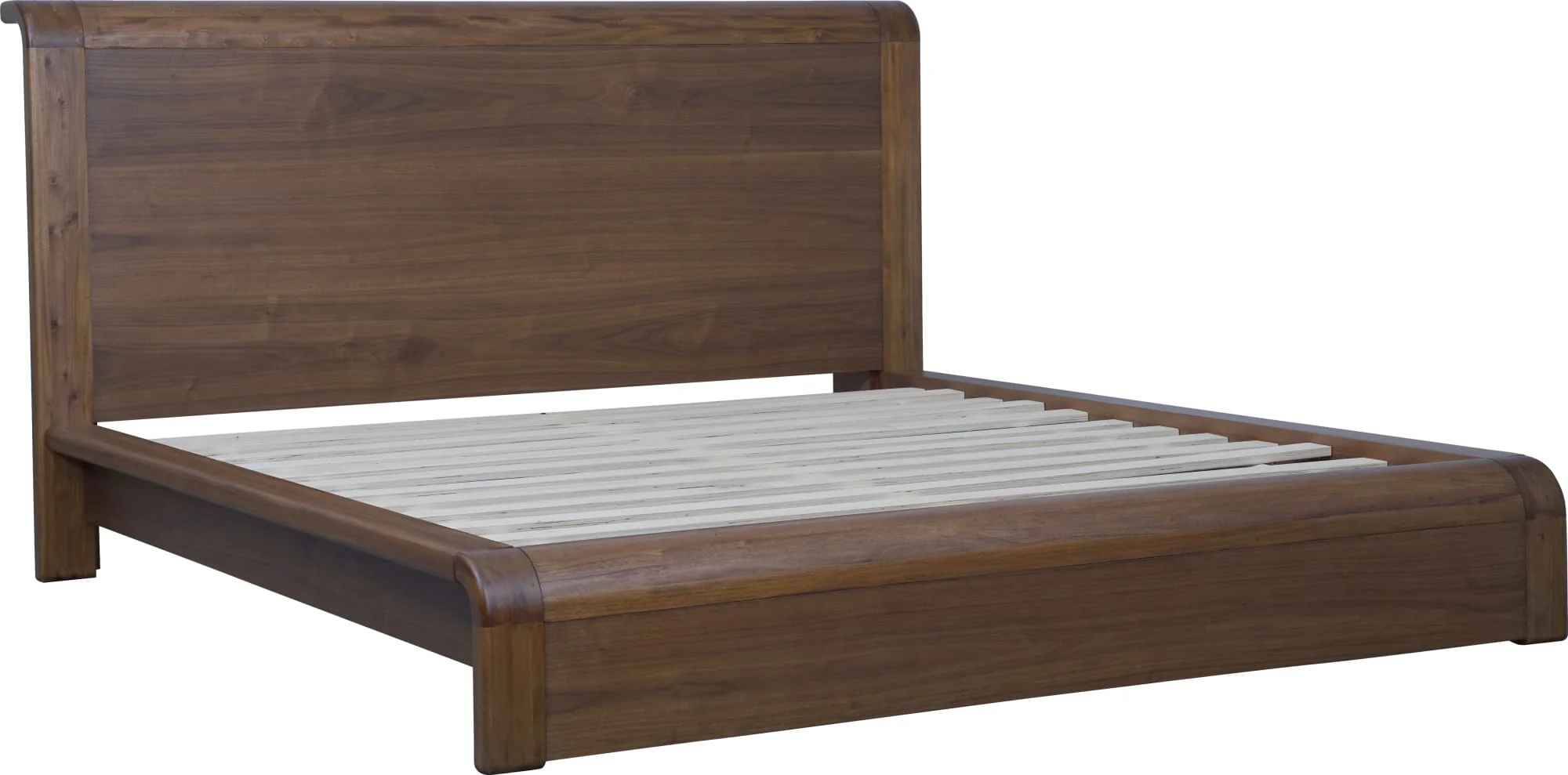 Totes English Walnut California King Platform Bed - Image 6