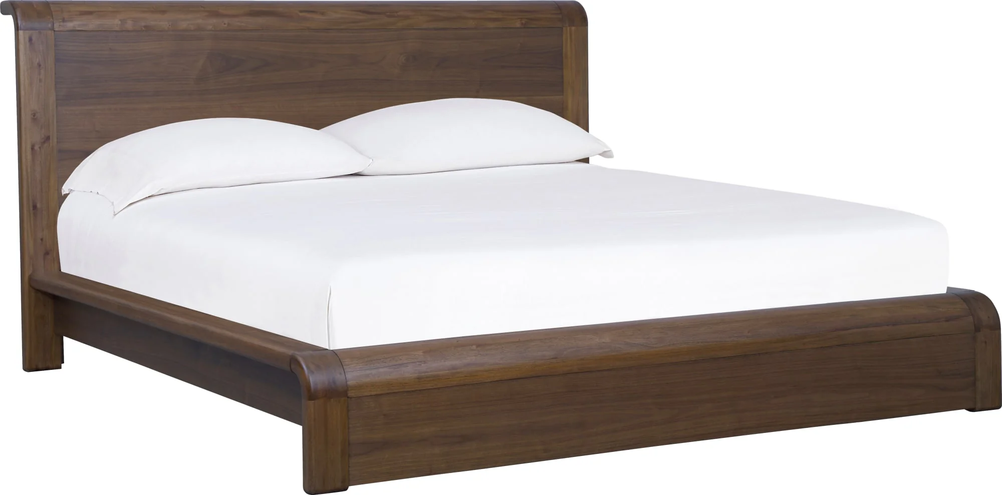 Totes English Walnut Full Platform Bed - Image 4
