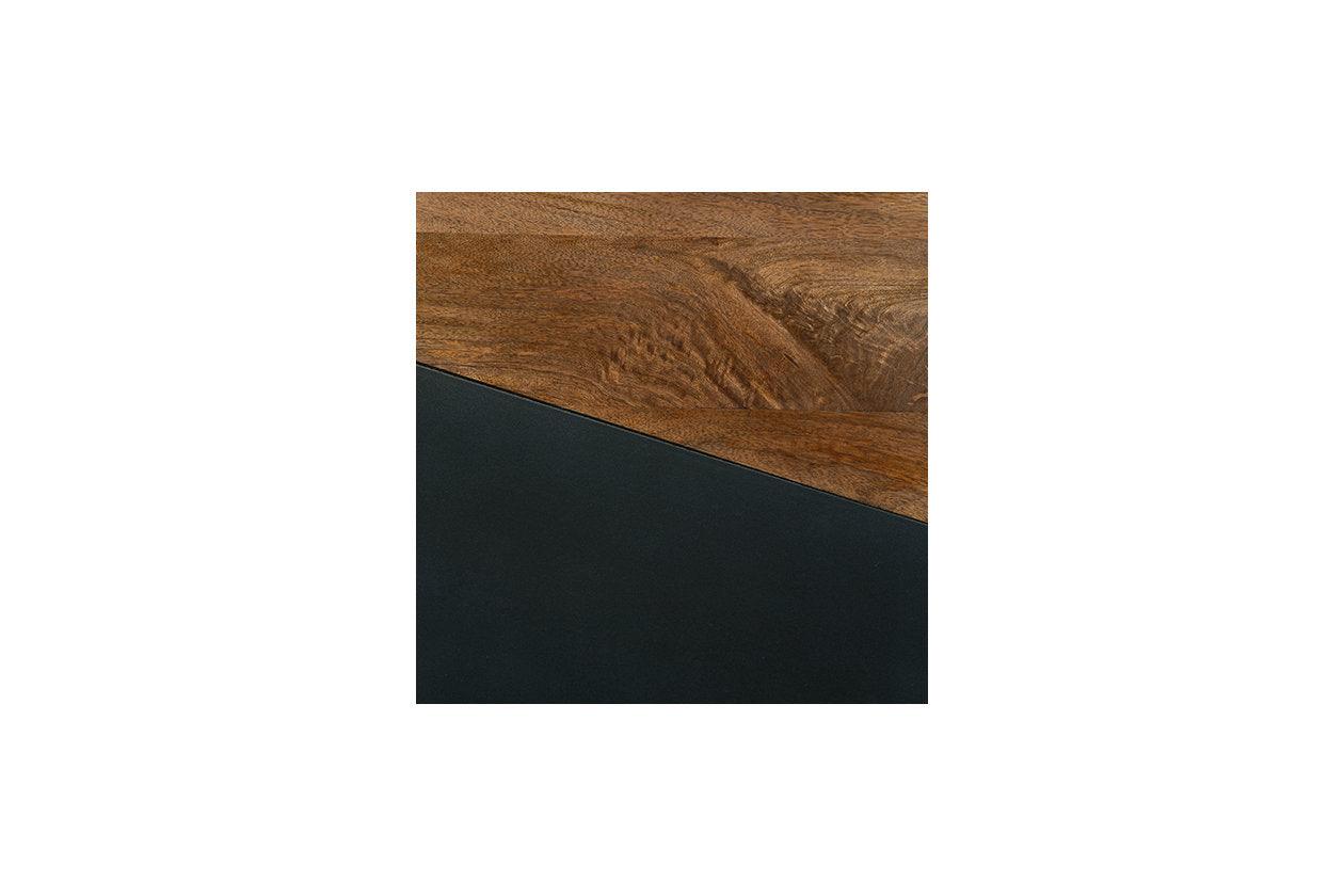 Trailbend Brown/Gunmetal Accent Table - Image 7