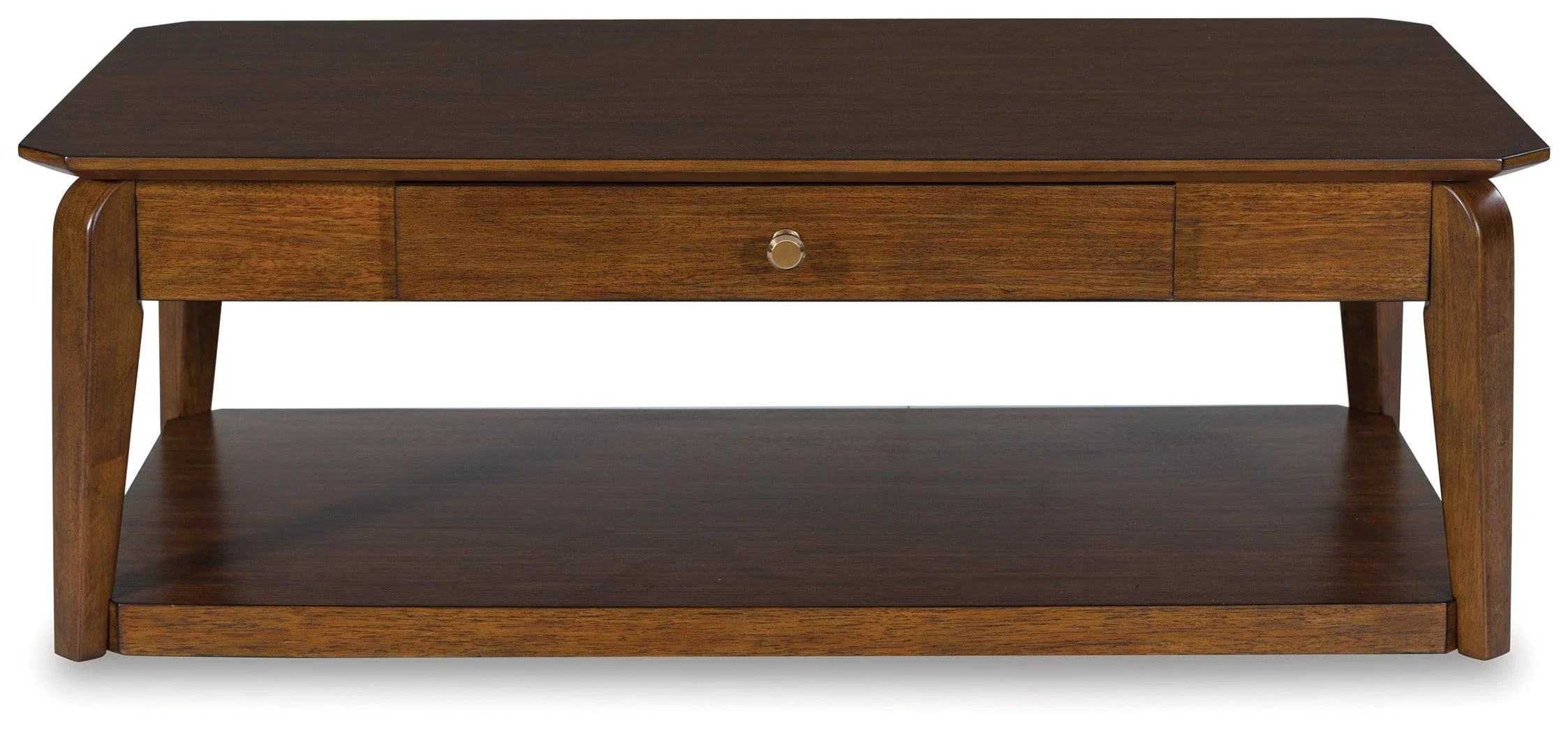 Trenmour Medium Brown Coffee Table - Image 2