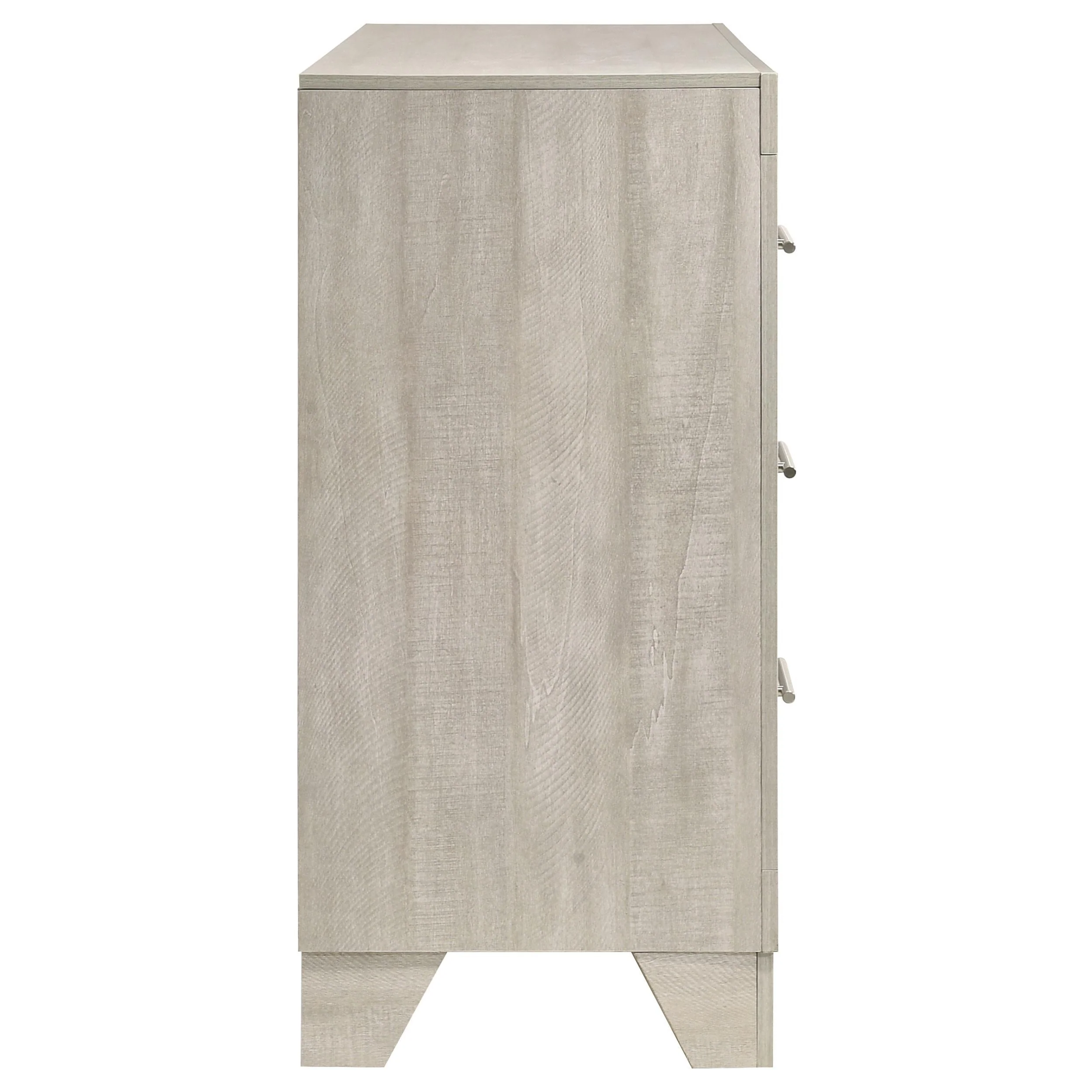 Trenton Rustic Cream 6-Drawer Bedroom Dresser - Image 6