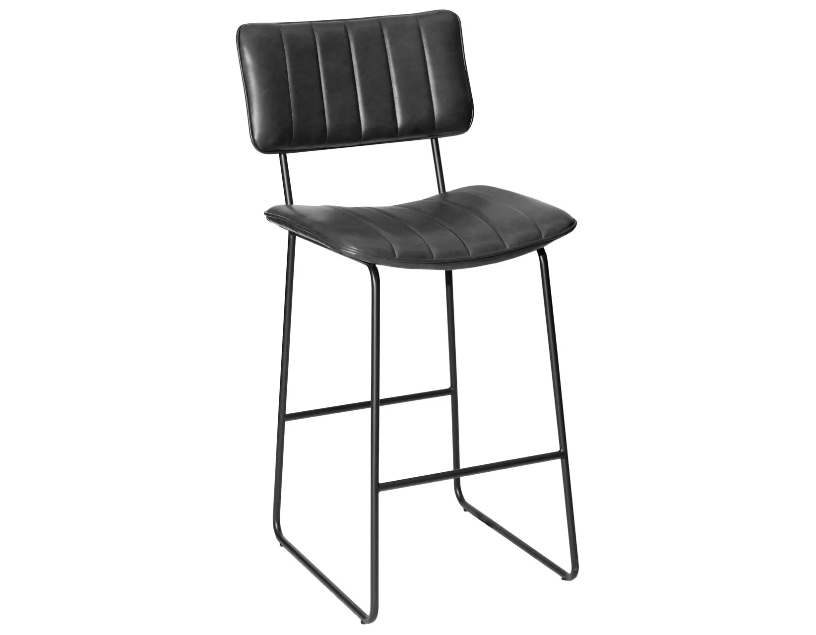 Tribeca Black 30″ Commercial Grade Bar Stool - Image 2