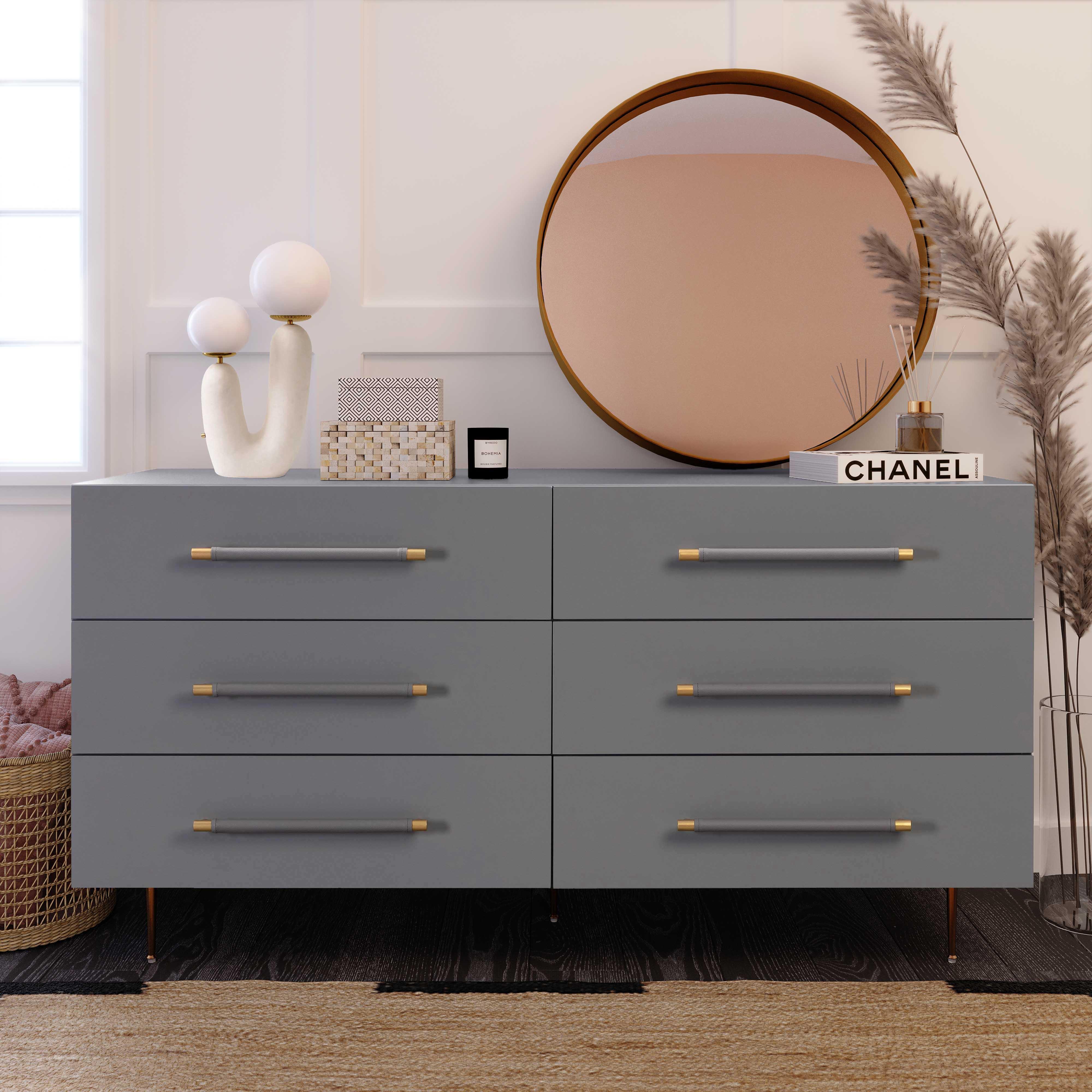 Trident 6 Drawer Dresser - Image 9