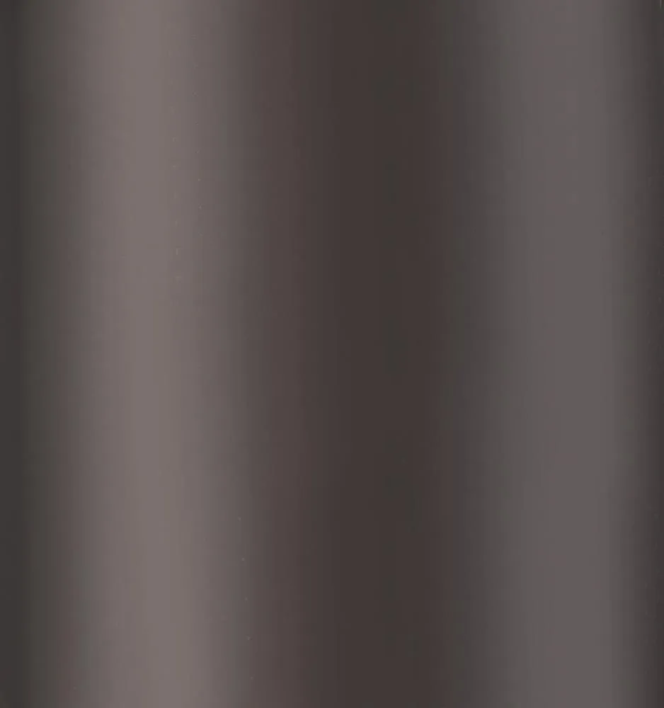 Trini Black Nickel End Table with Glass Shelf - Image 3