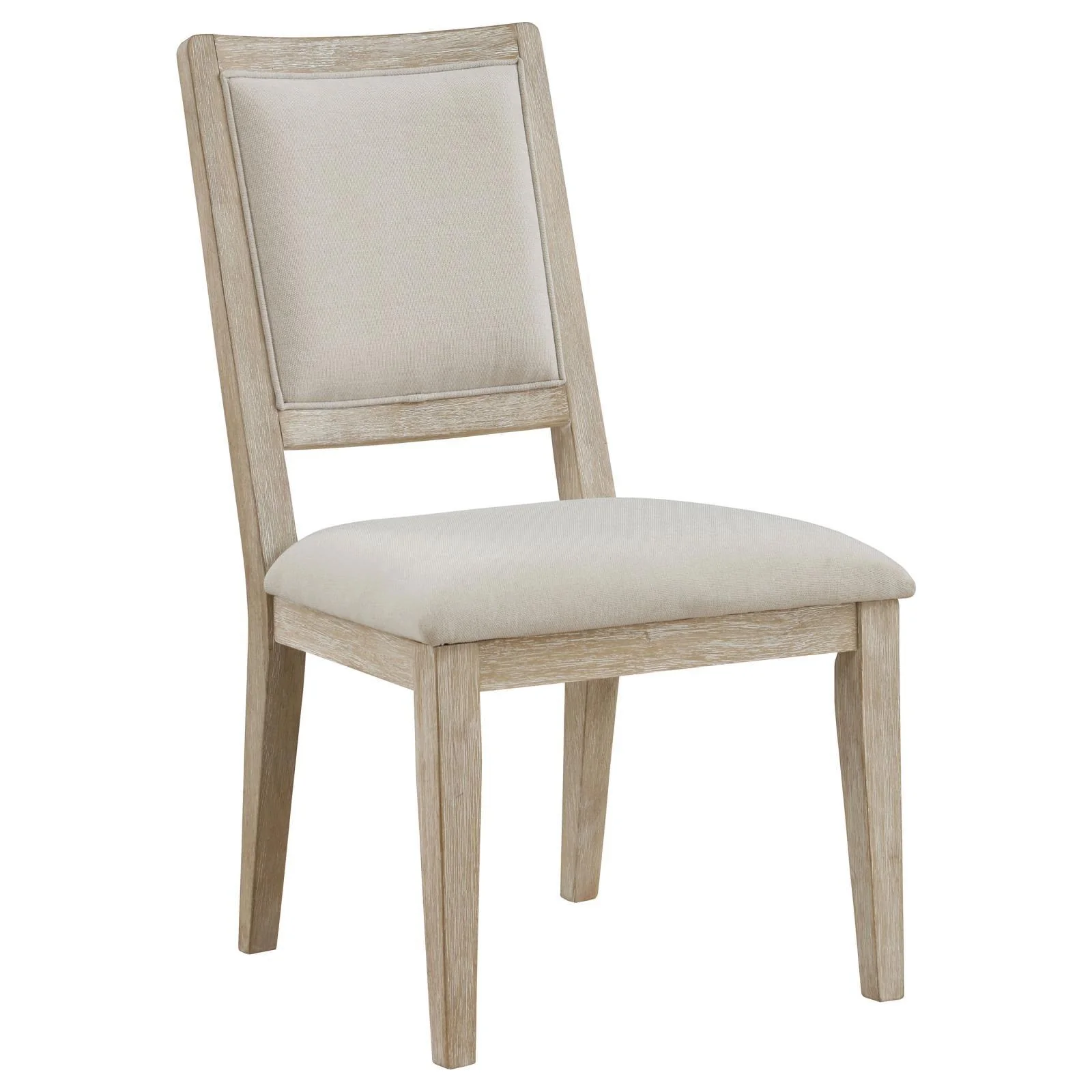 Trofello White Washed 5-Piece Round Dining Set - Image 6