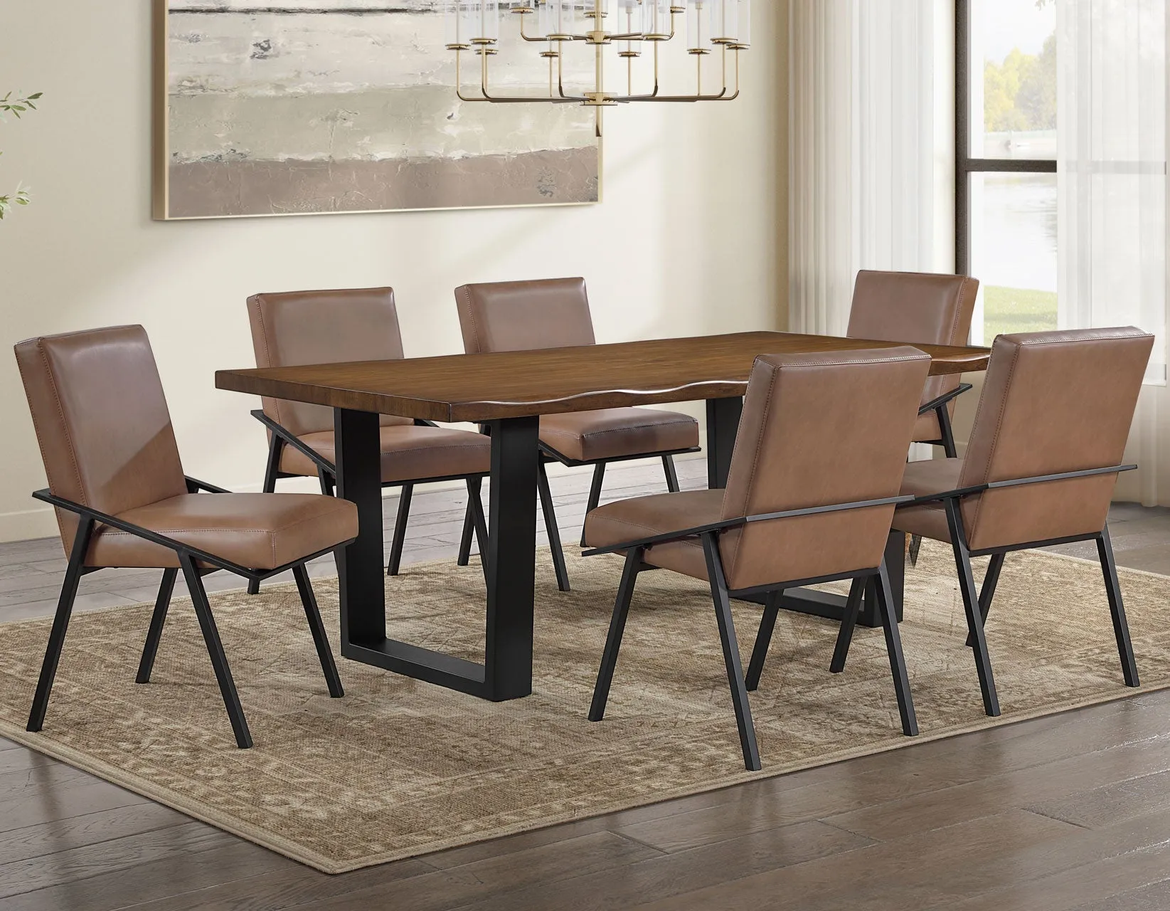 Tucson Brown Side Chair, Set of 2 - Image 10