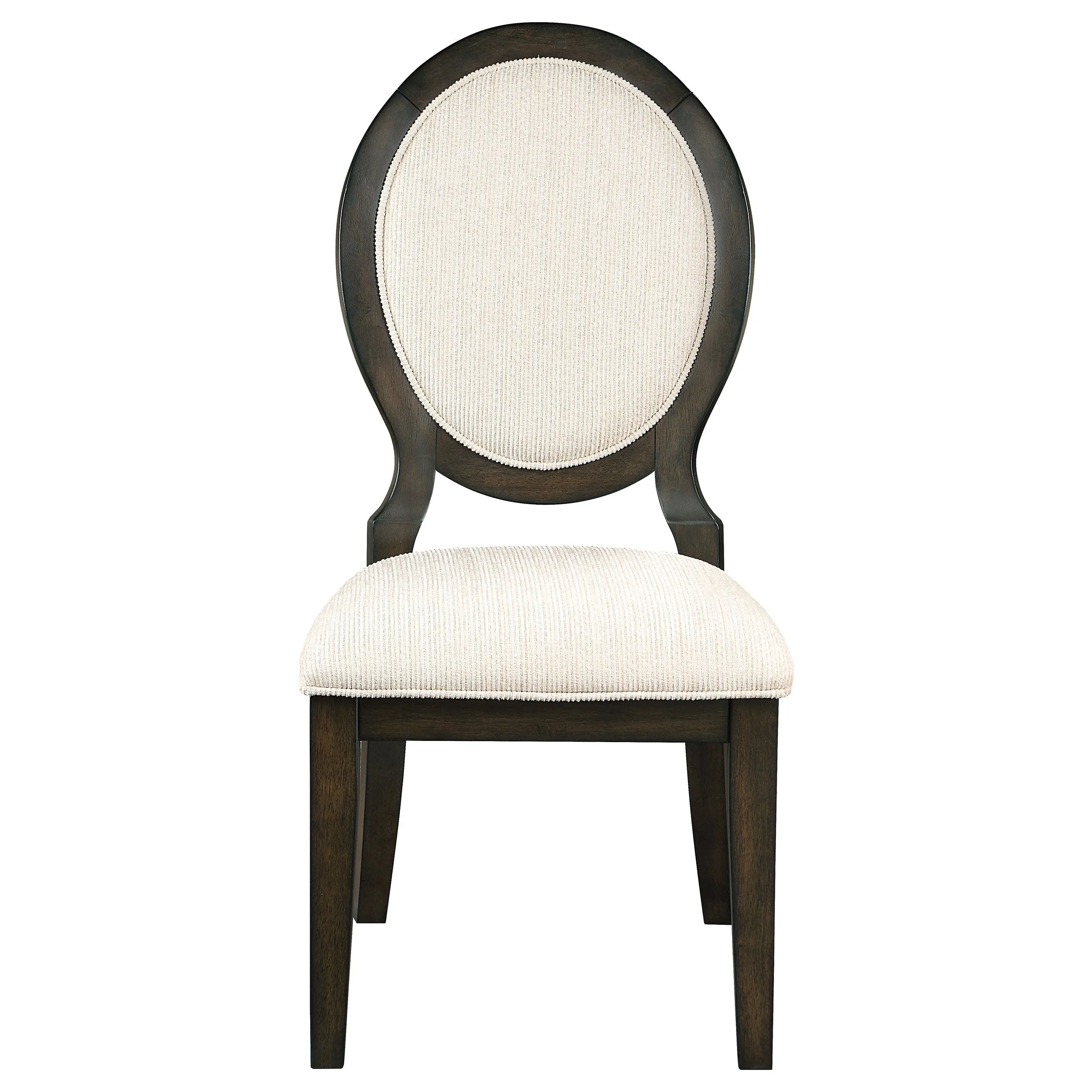 Twyla Dark Cocoa 5-piece Round Wood Dining Room Table Set - Image 7