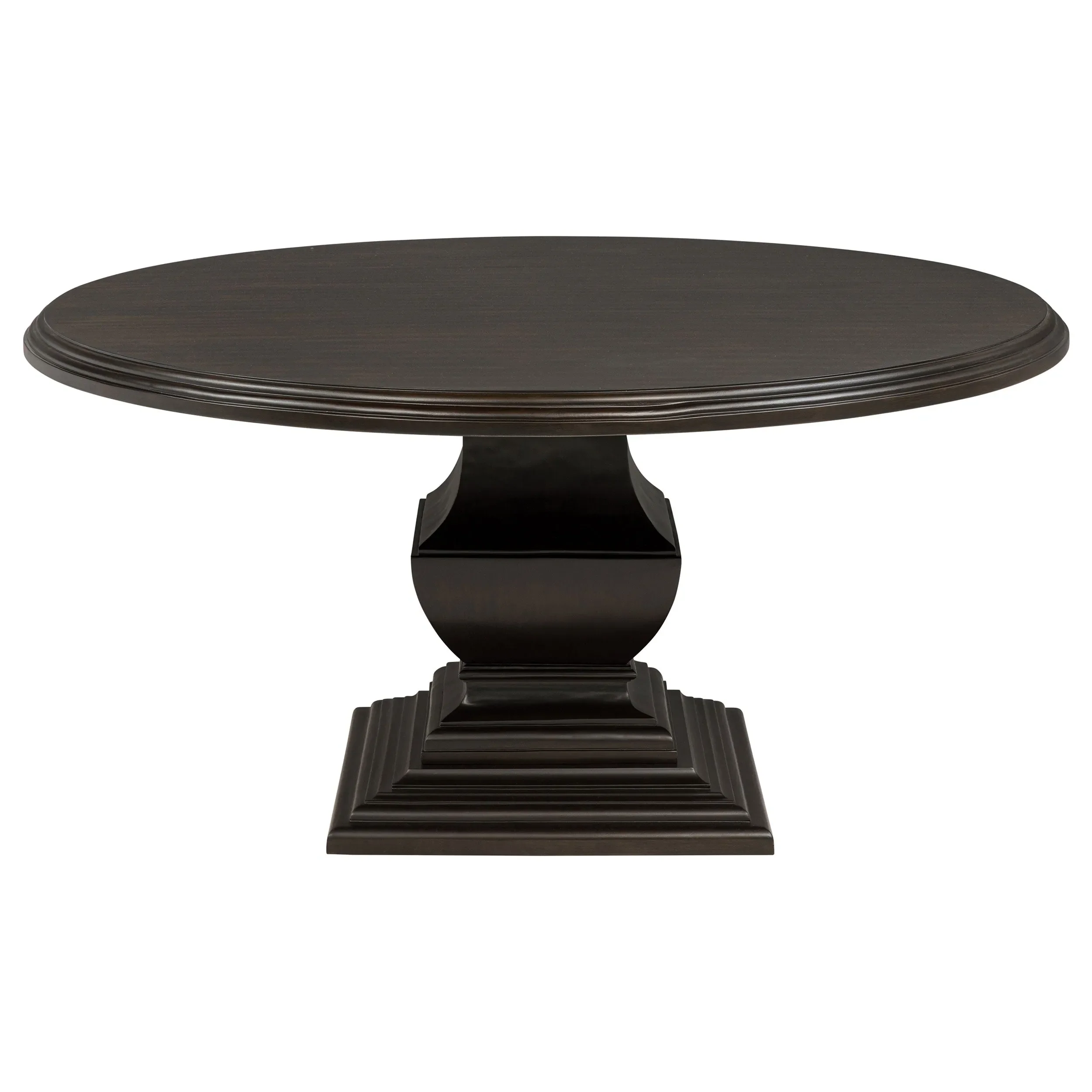 Twyla Dark Cocoa 60-inch Round Wood Dining Room Table - Image 3