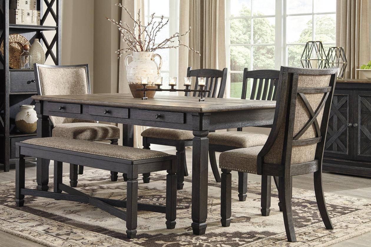 Tyler Creek Black/Gray Dining Table - Image 7
