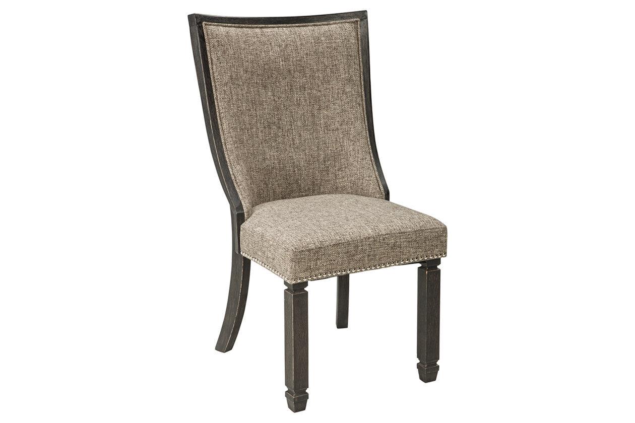 Tyler Creek Black/Grayish Brown Dining Chair, Set of 2 - Image 2