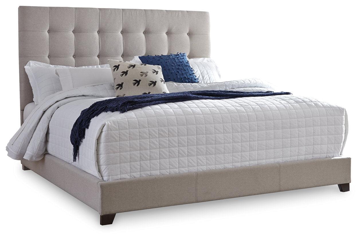 Upholstered Bed with Square Button Tufting - Image 11