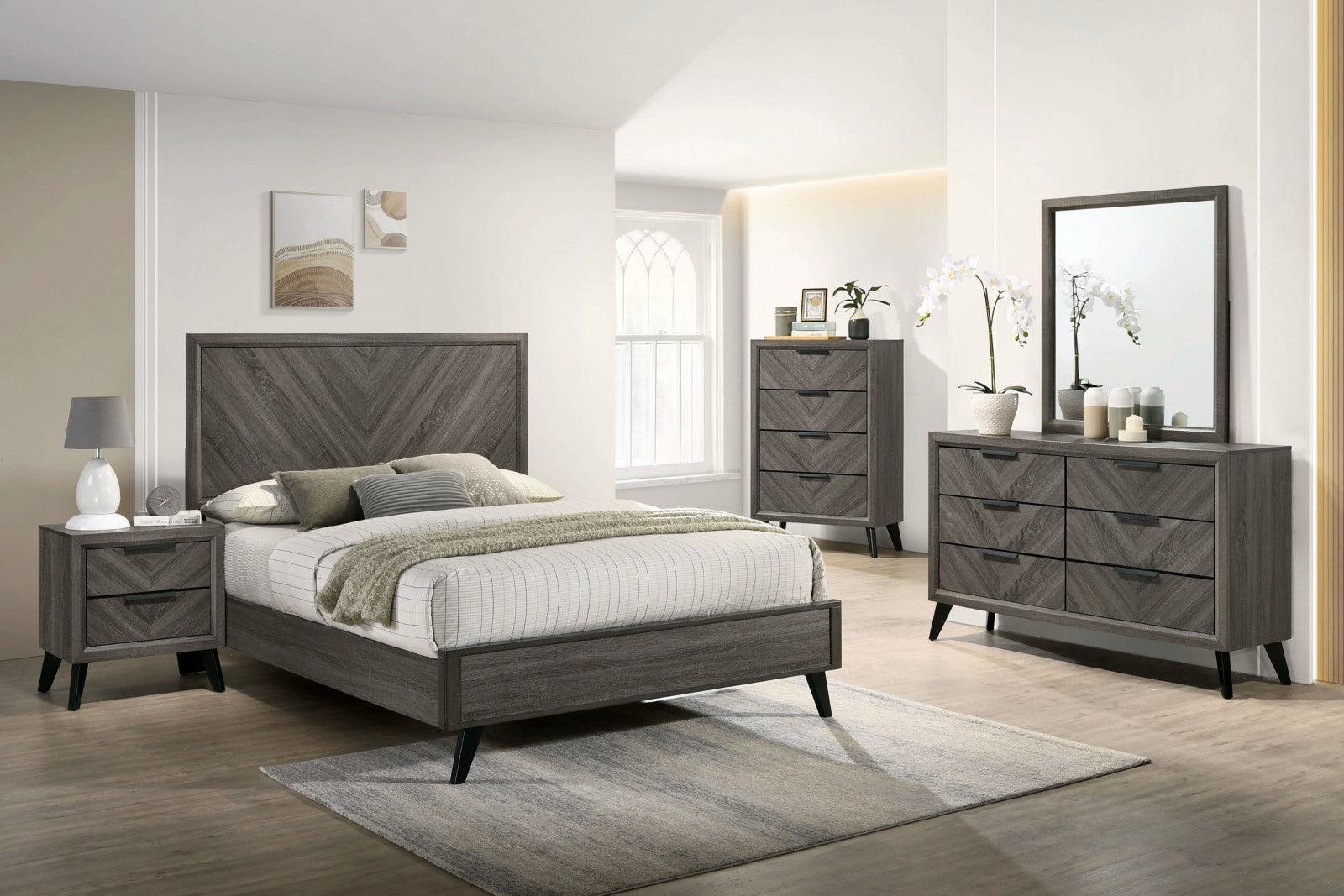 Vagan Gray Night Stand - Image 3