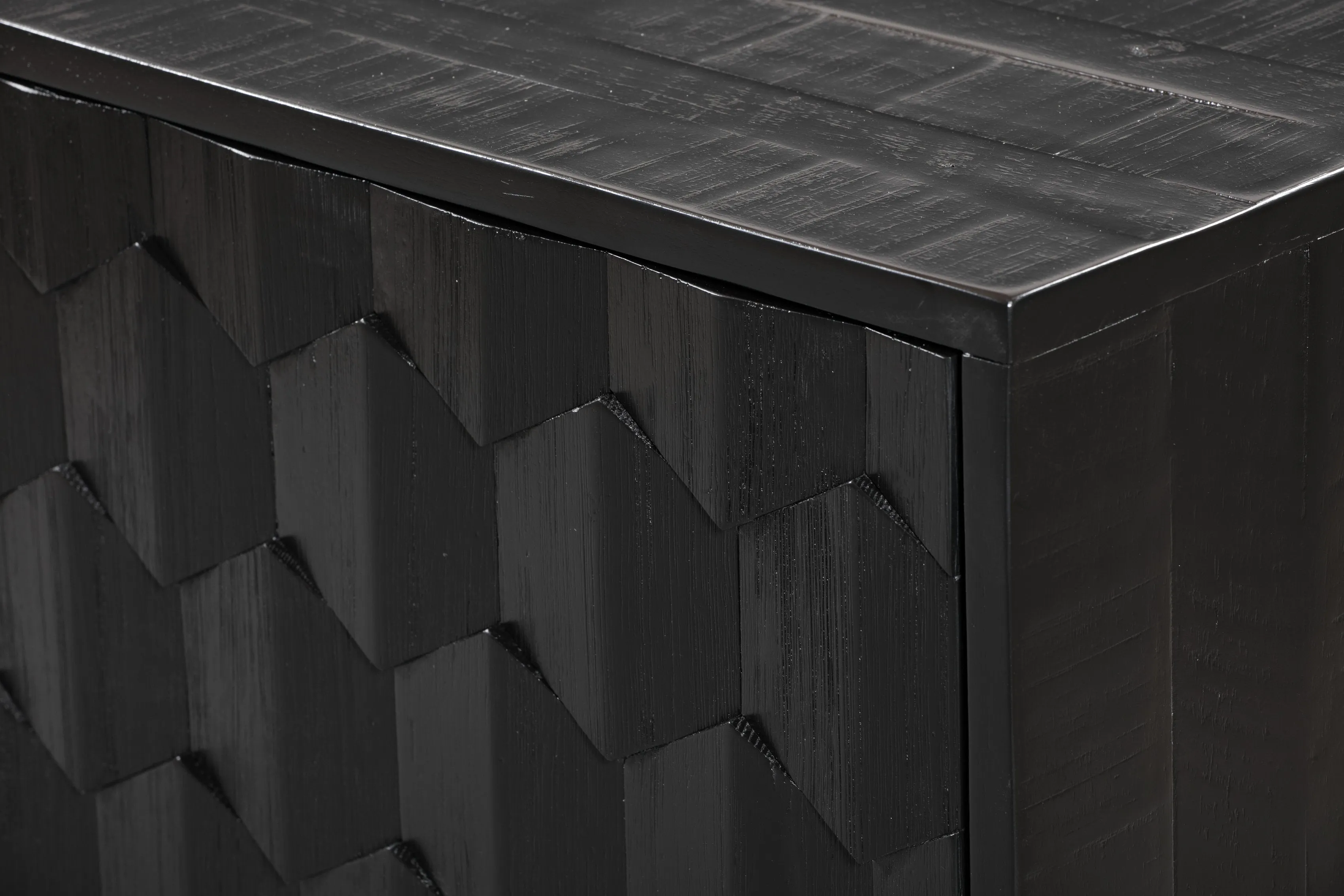 Valentina Black Acacia 59" Buffet - Image 7