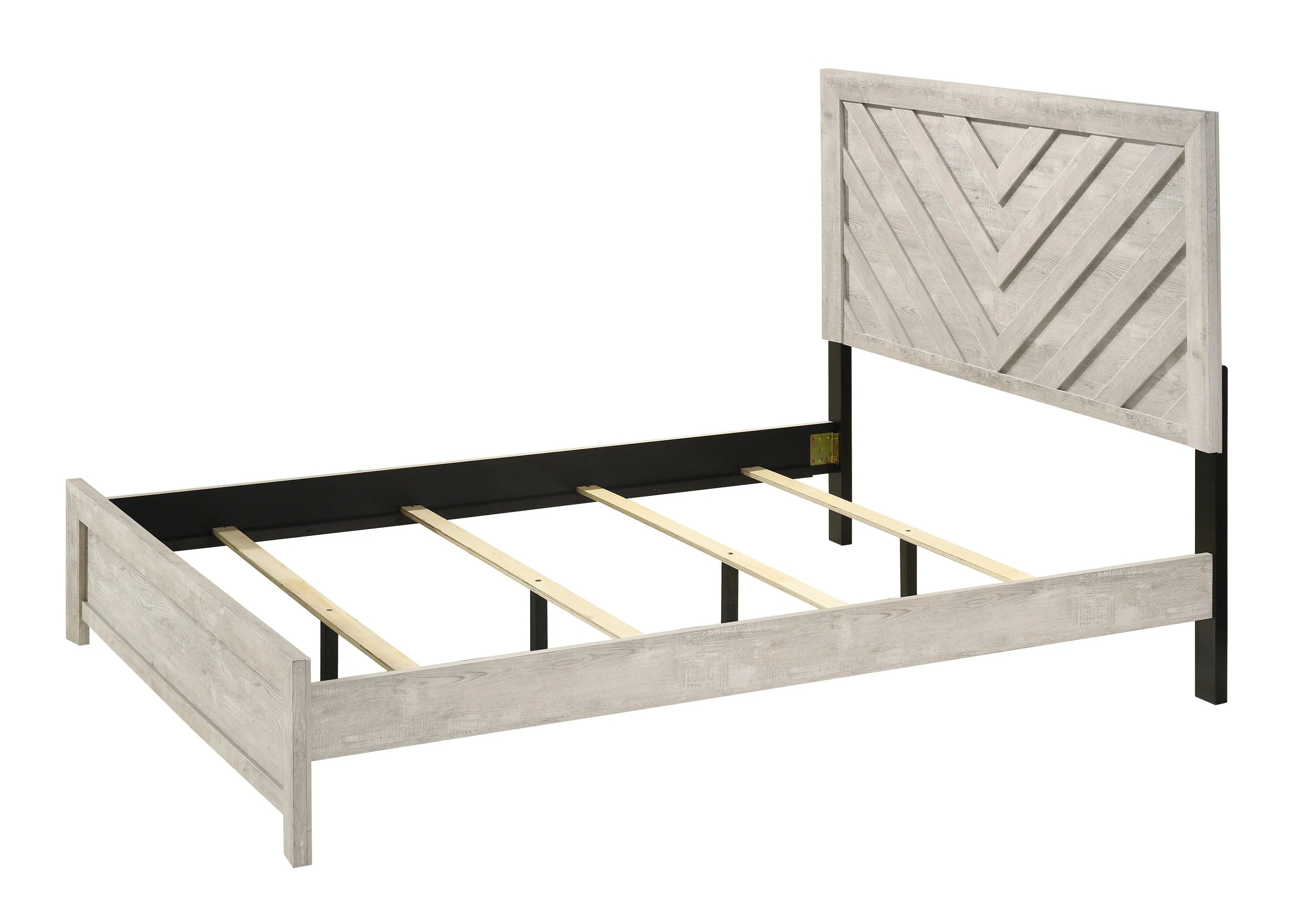 Valor Beige Queen Panel Bed - Image 3