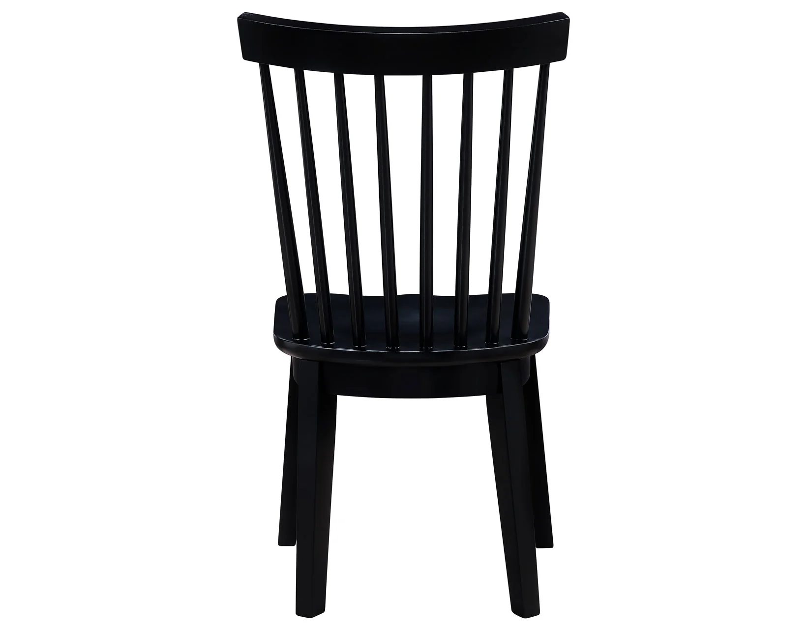 Vaughn Driftwood/Black 5-Piece 60-96″ w/2-18 Leaves Dining Set - Image 7