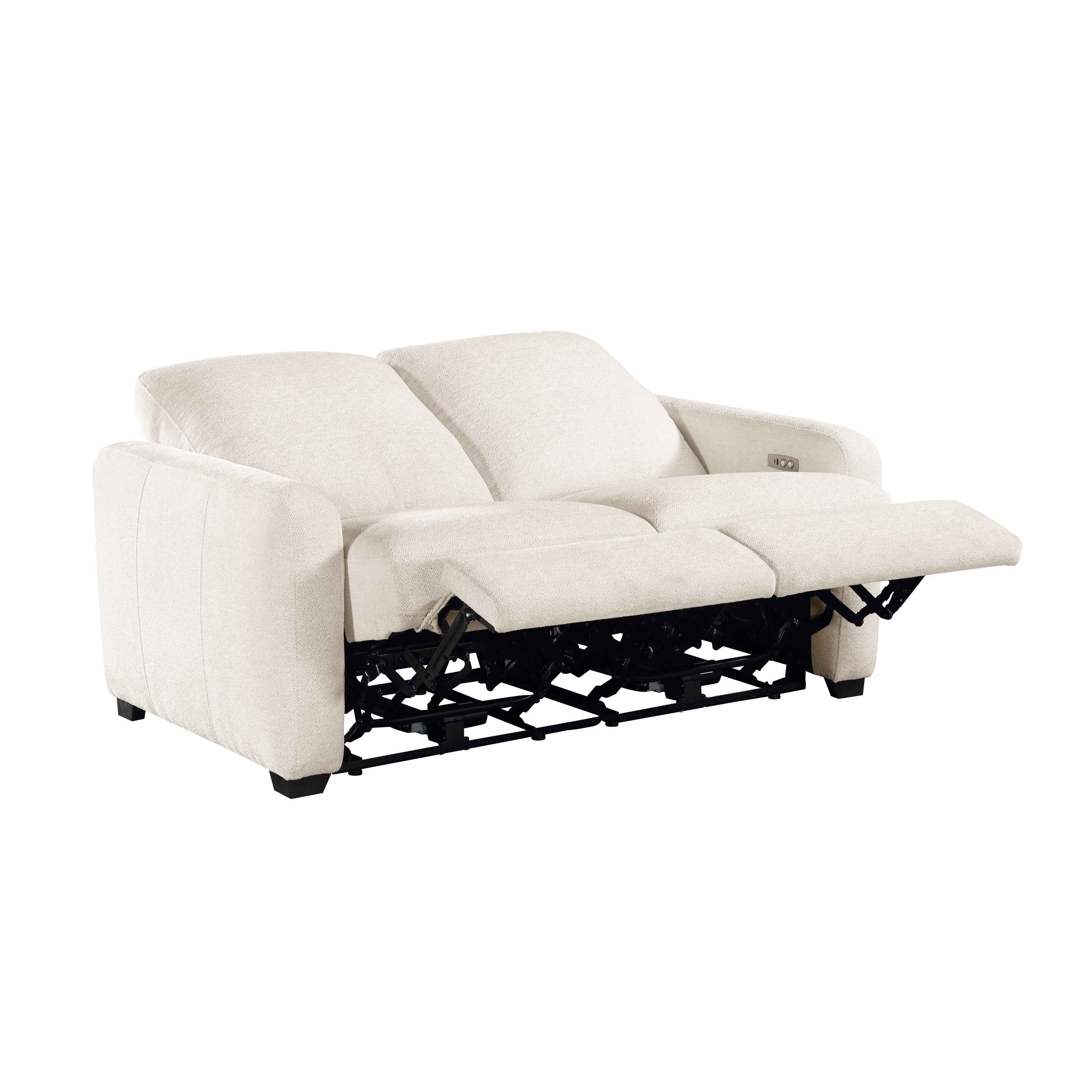 Vera Beige Power Reclining Living Room Set - Image 10