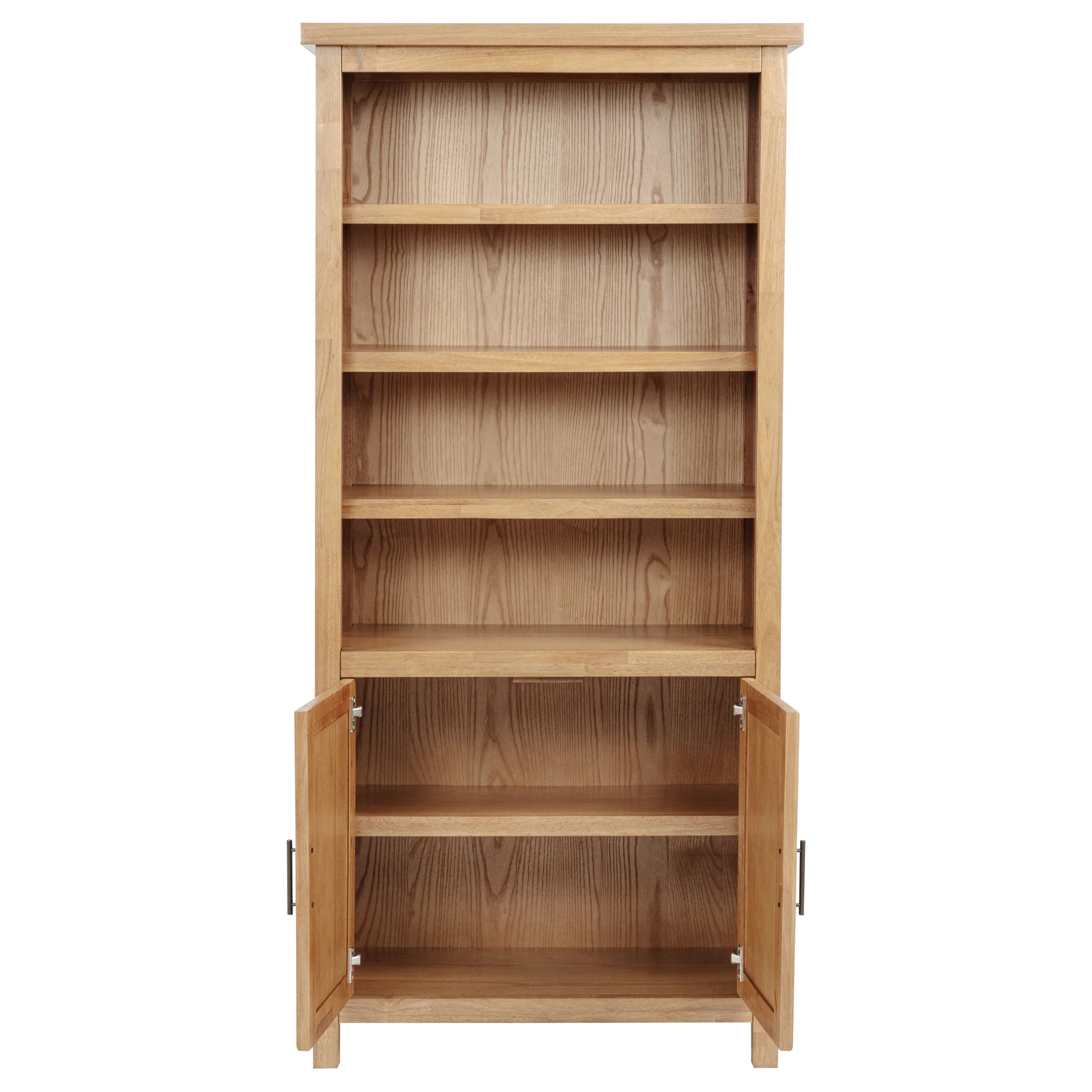 Vermes Light Ash 72-inch 2-door Home Office Cabinet Bookcase - Image 3
