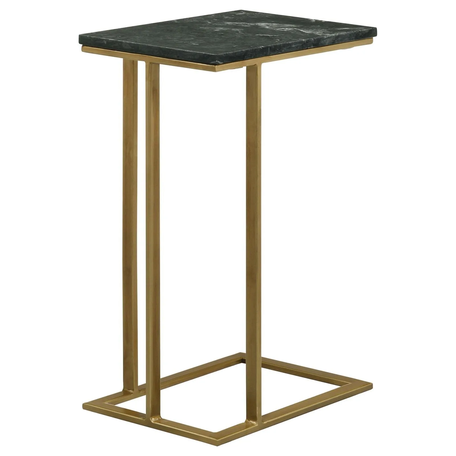Vicente Gray Accent Table with Marble Top - Image 11