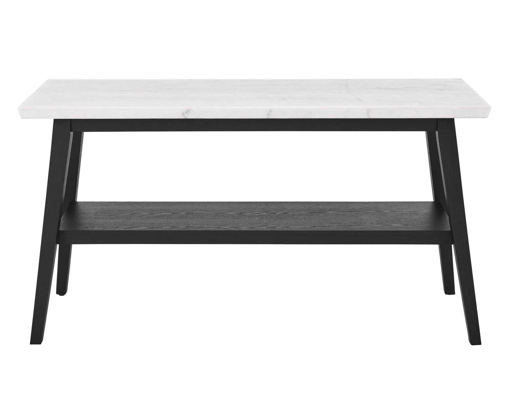 Vida Black Finish Marble Top 3-Piece Table Set - Image 12