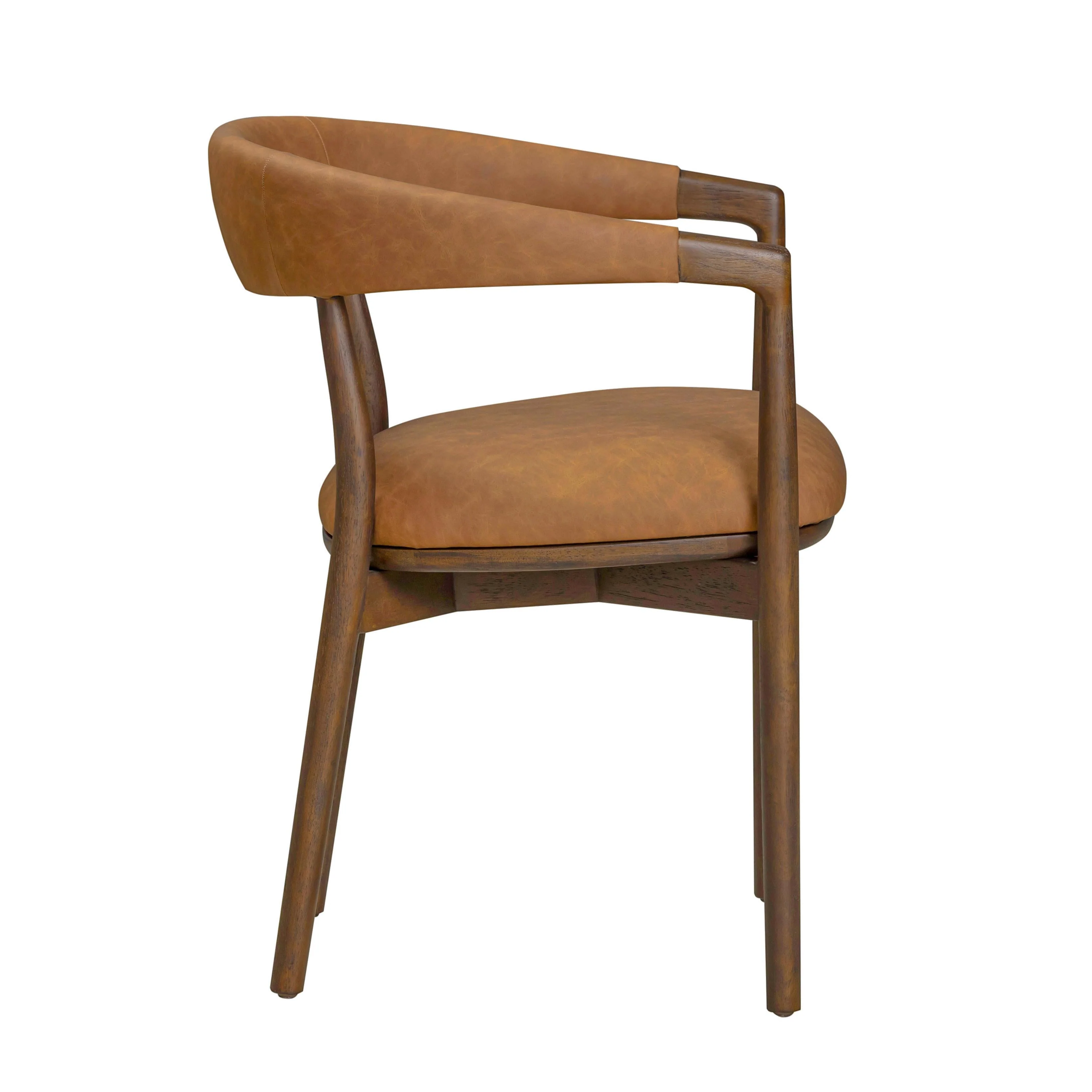 Vina Vegan Leather Dining Chair - Image 4