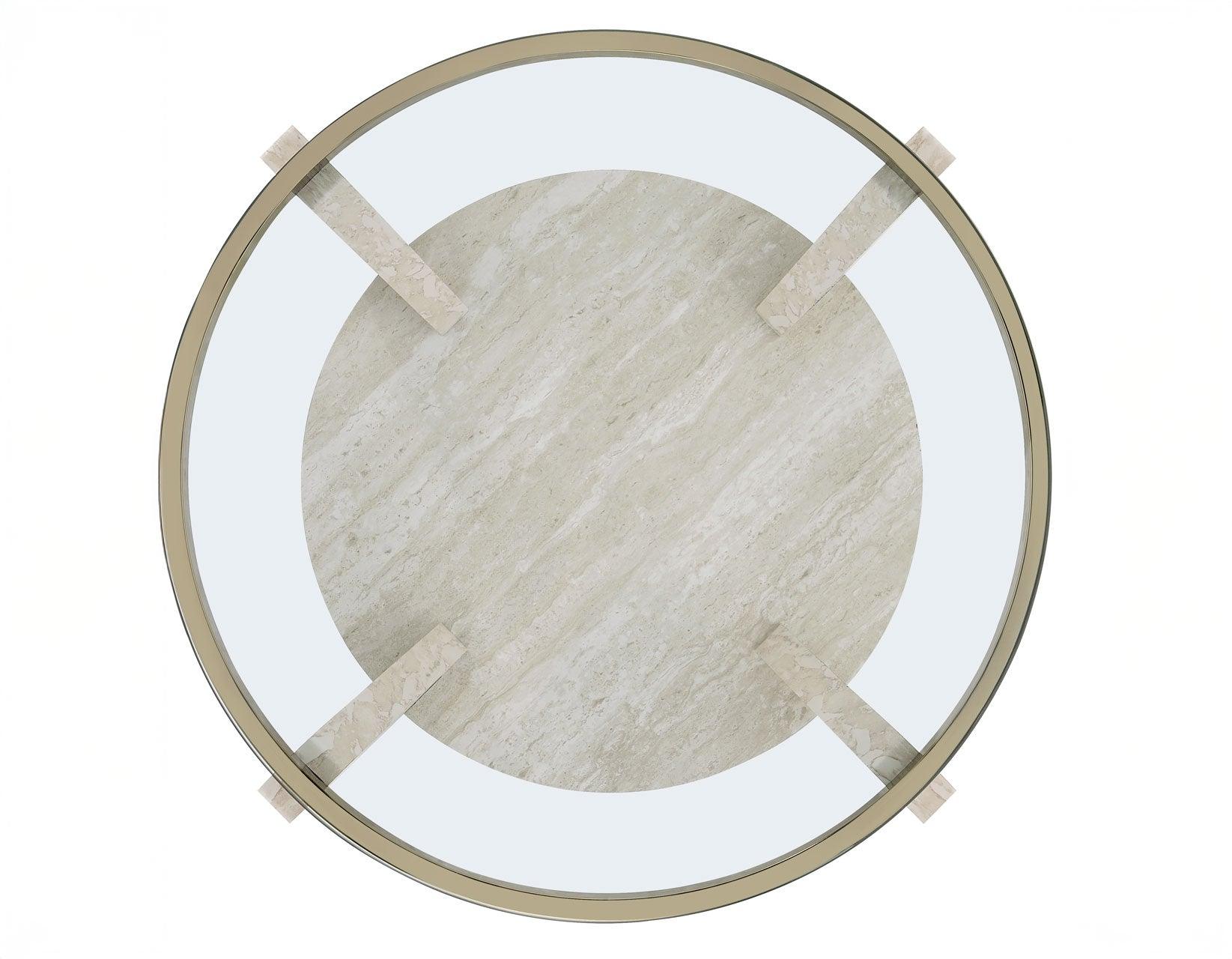 Wanda 3-Piece Glass Top Table Set (Castered Coffee Table & 2 End Tables) - Image 11
