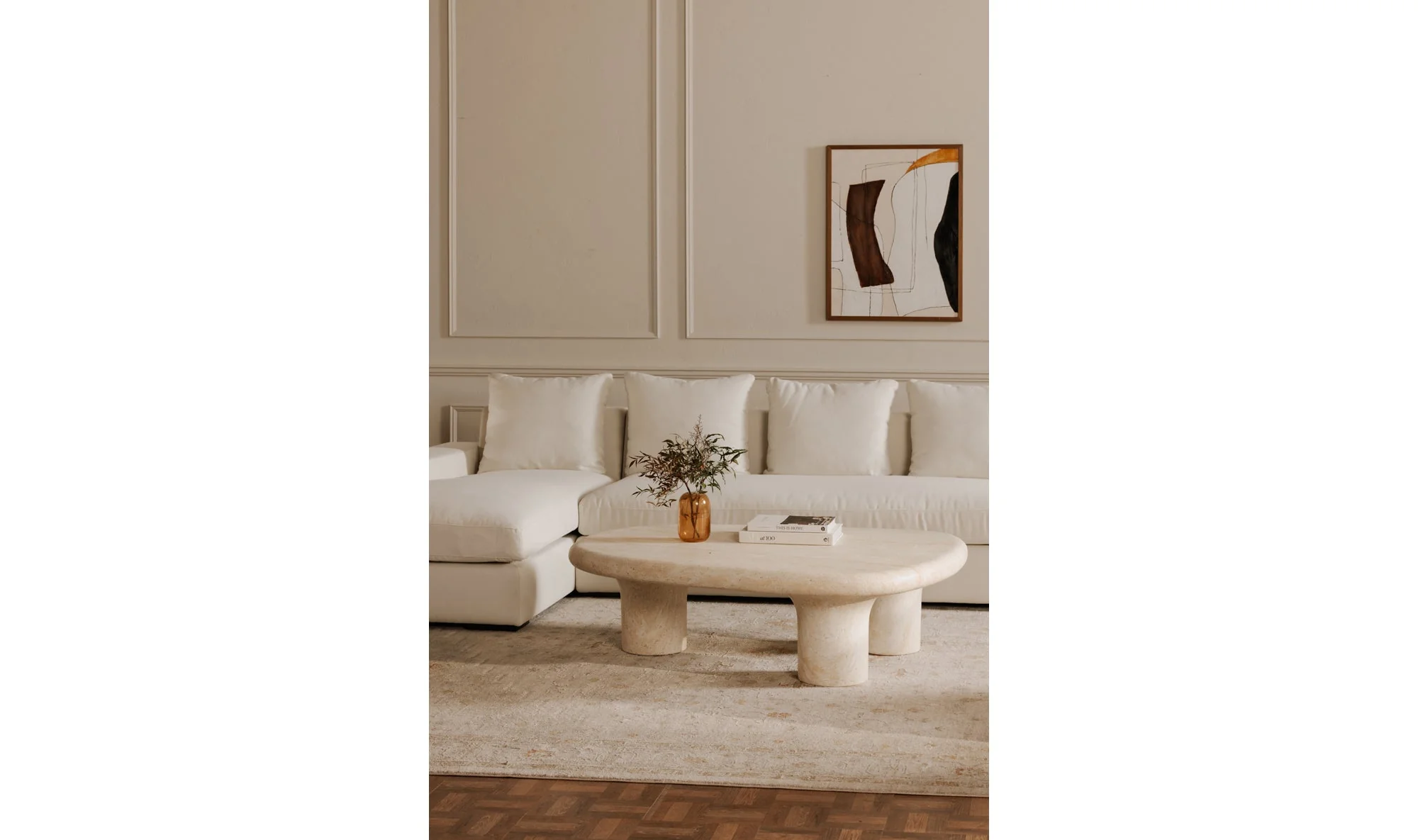 Warby Outdoor Coffee Table beige - Image 12