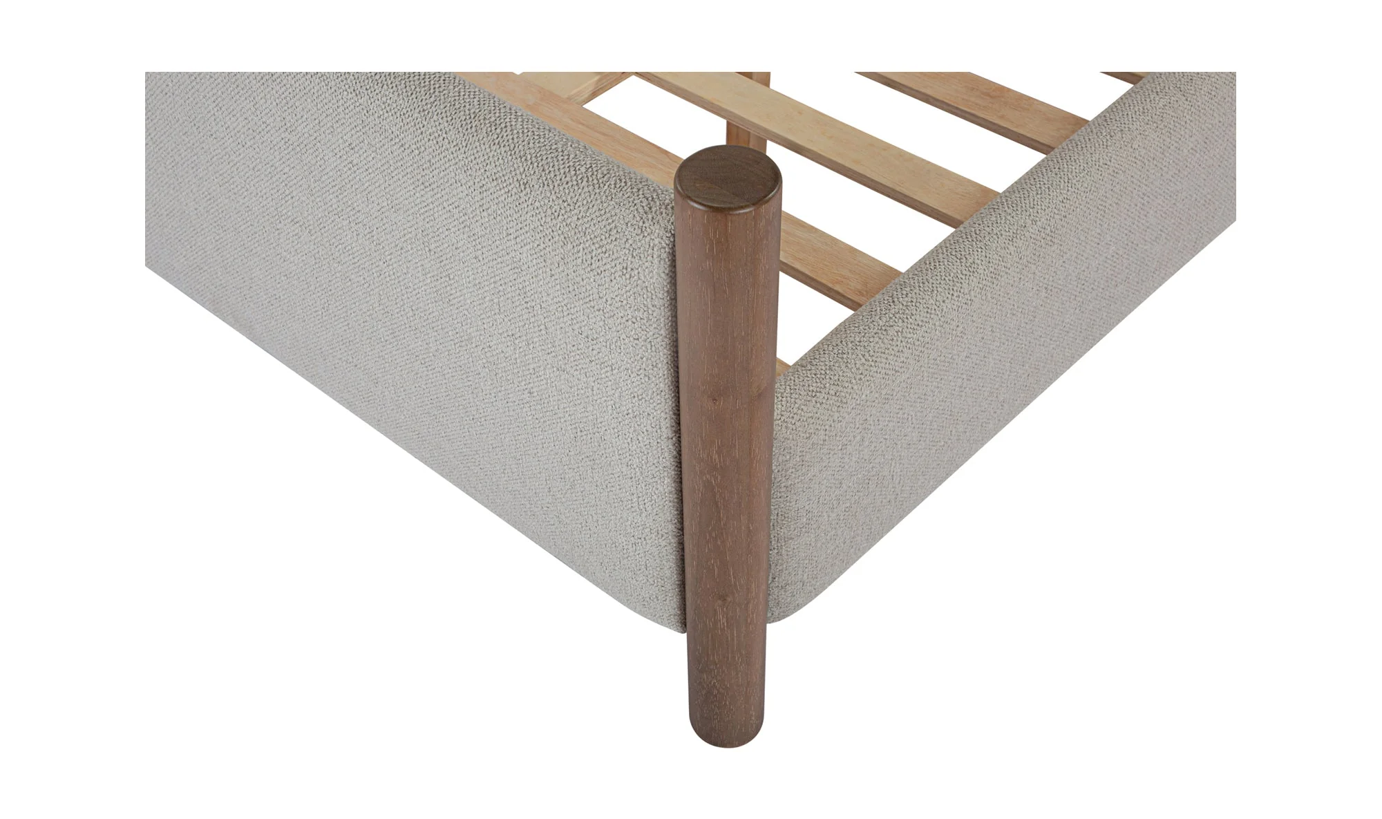 Warren King Bed Beige - Image 5