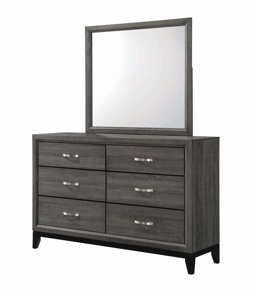 Watson Gray Oak Mirror - Image 2