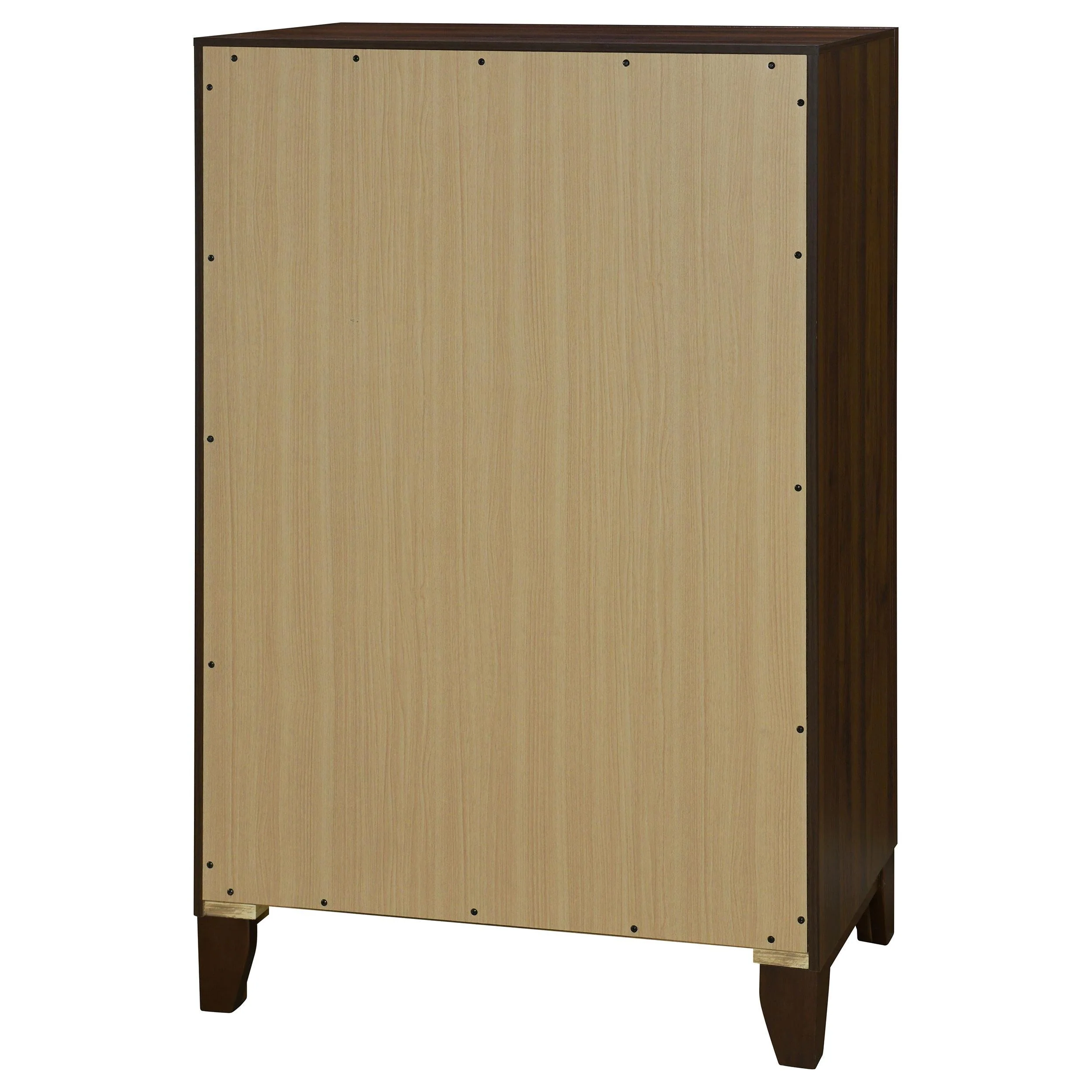 Welsley Walnut 4-drawer Chest of Drawers - Image 7