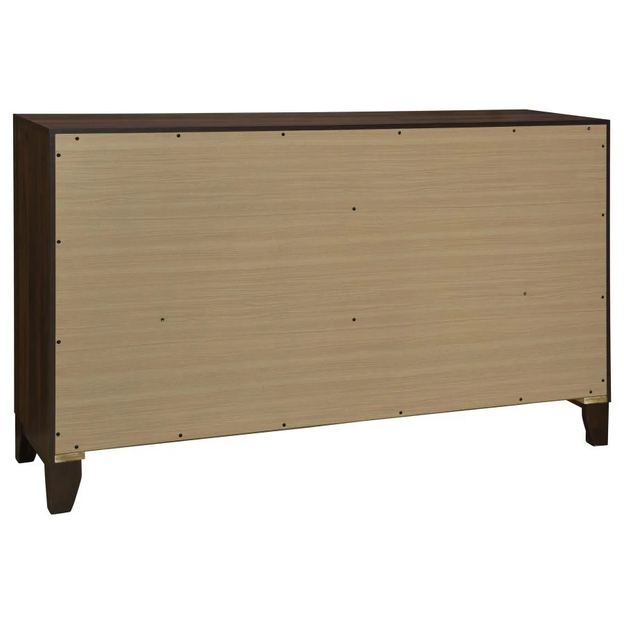Welsley Walnut 5-piece Queen Bedroom Set - Image 9