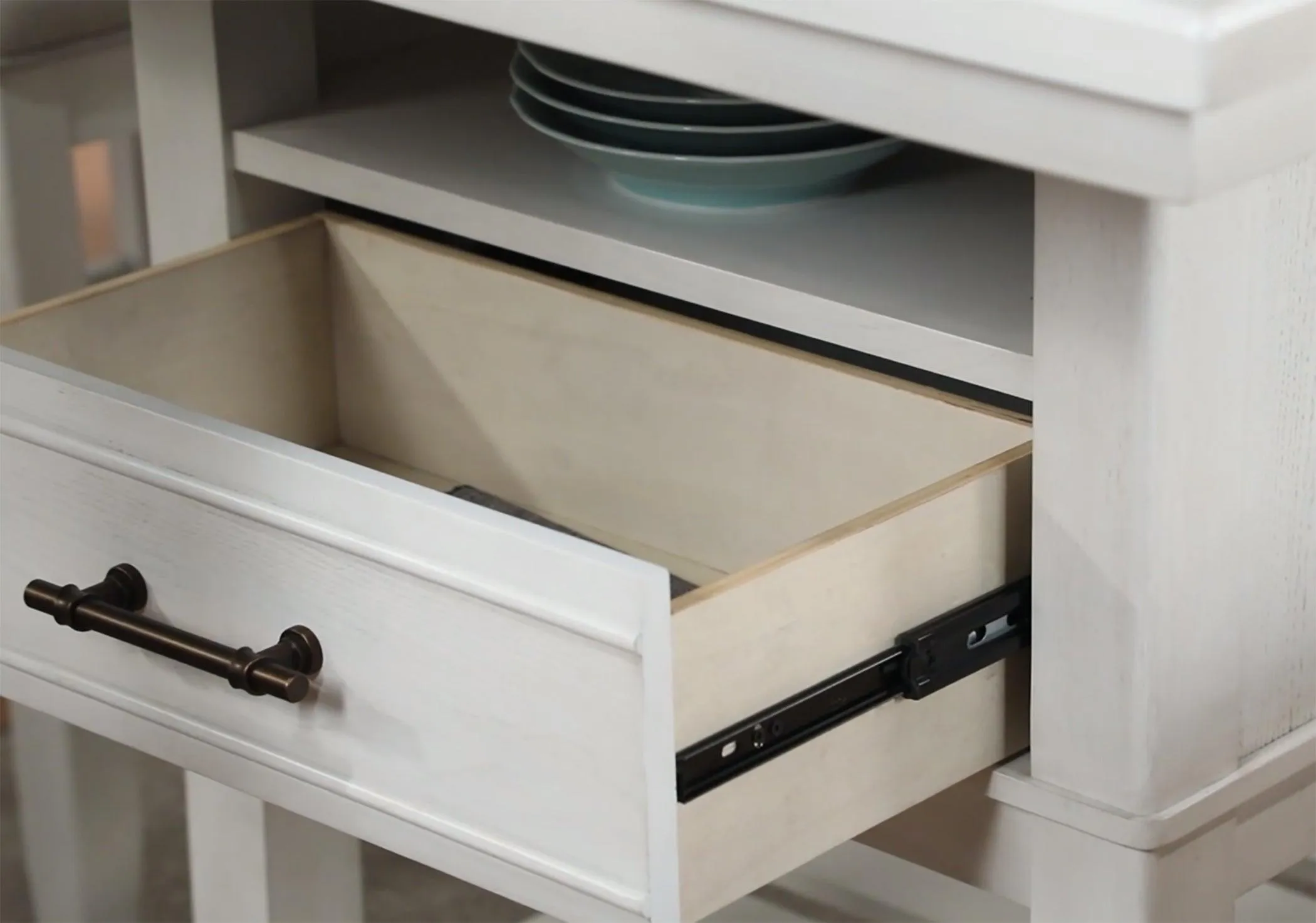 Wendy White Counter Height Table - Image 3