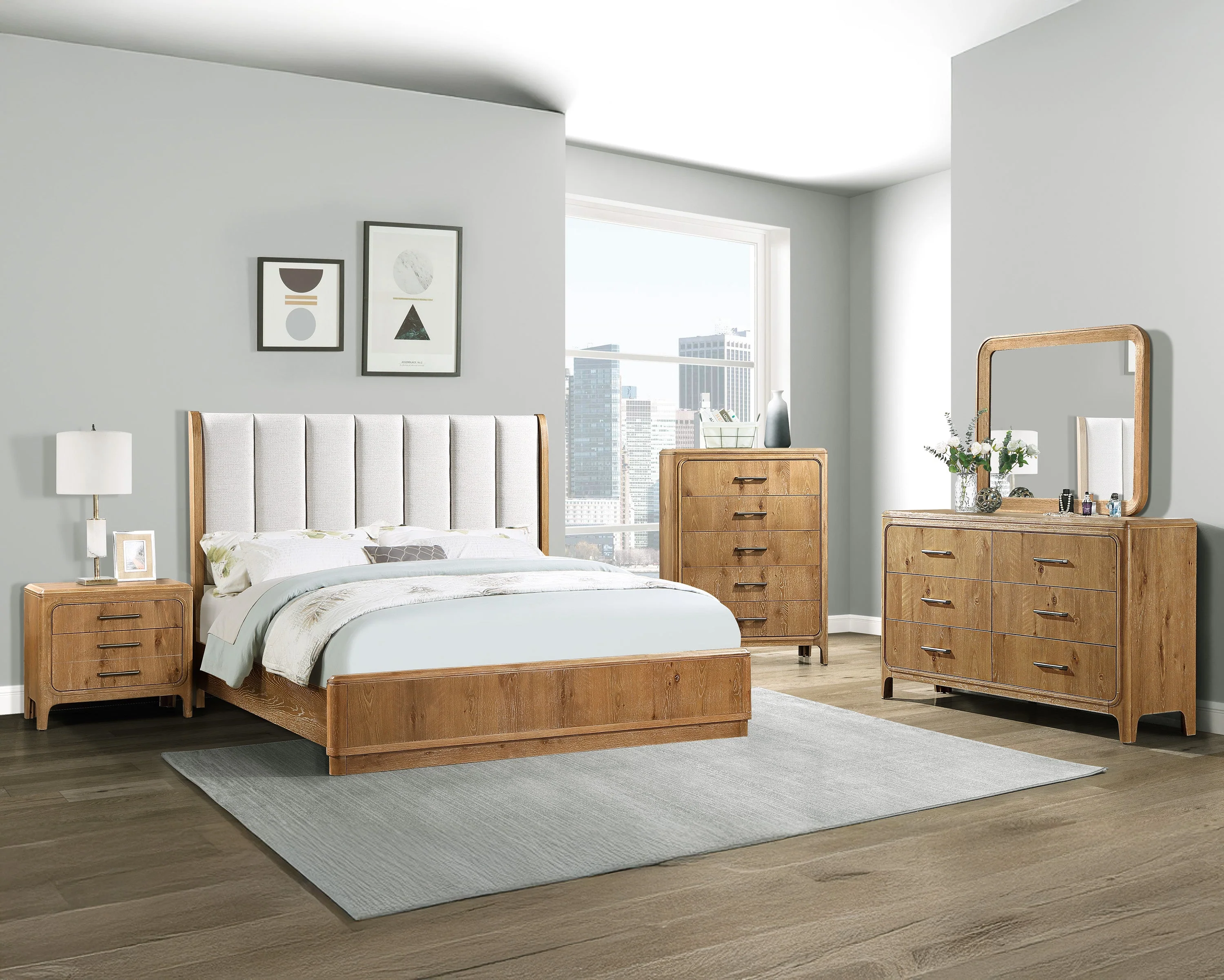 Westcott Cerused Natural Chest - Image 3