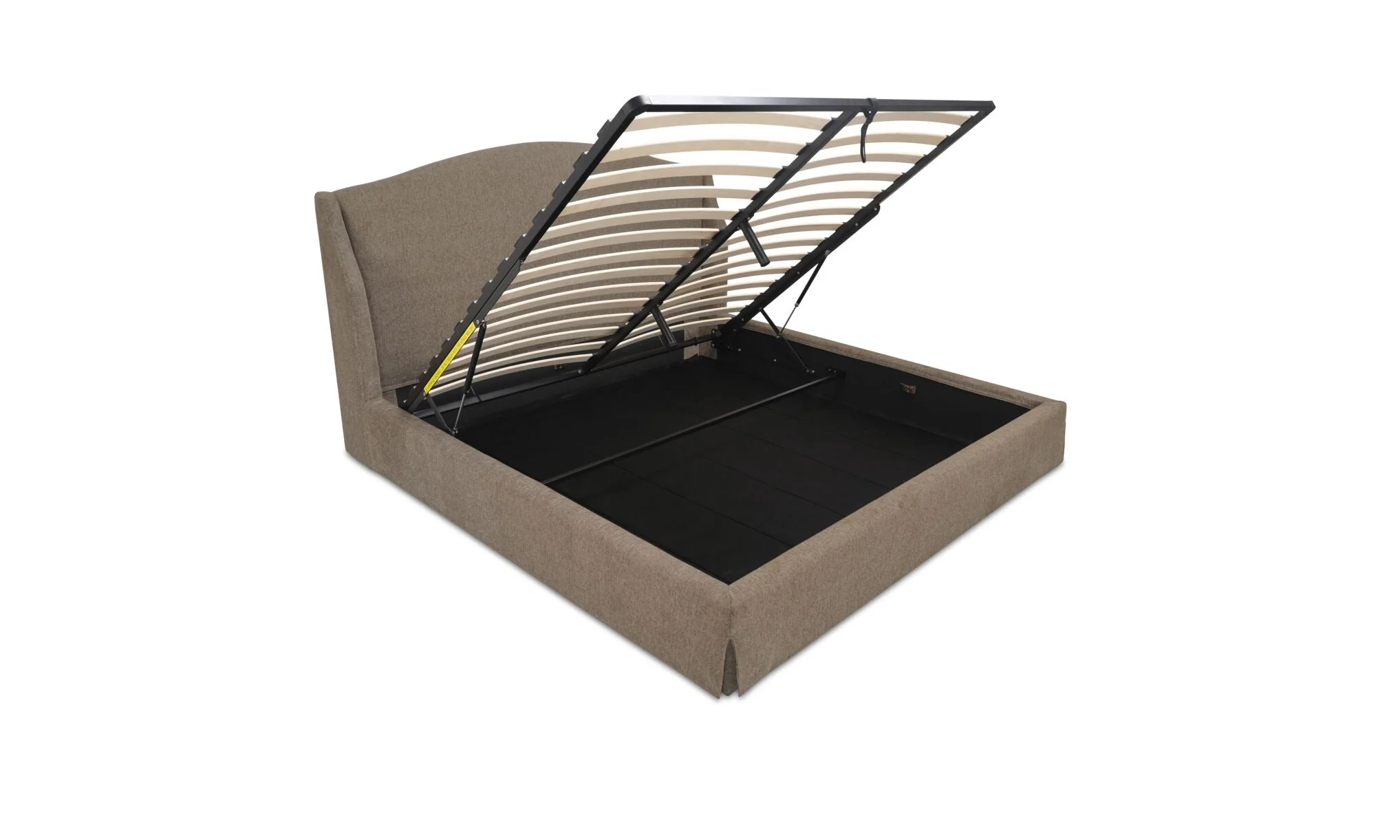 Weston King Storage Bed Brown - Image 2