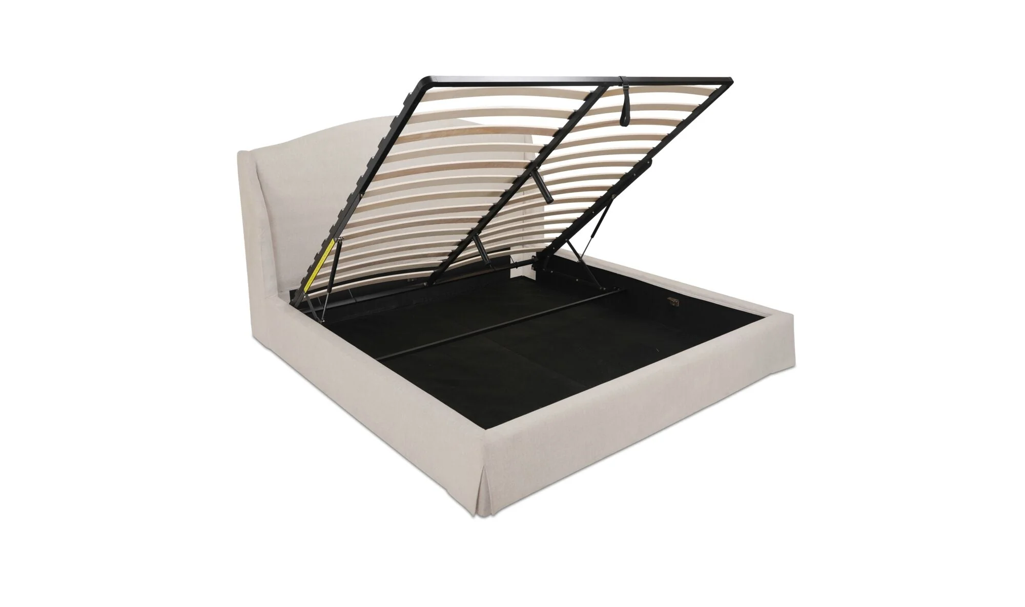 Weston Queen Storage Bed Cream - Image 2