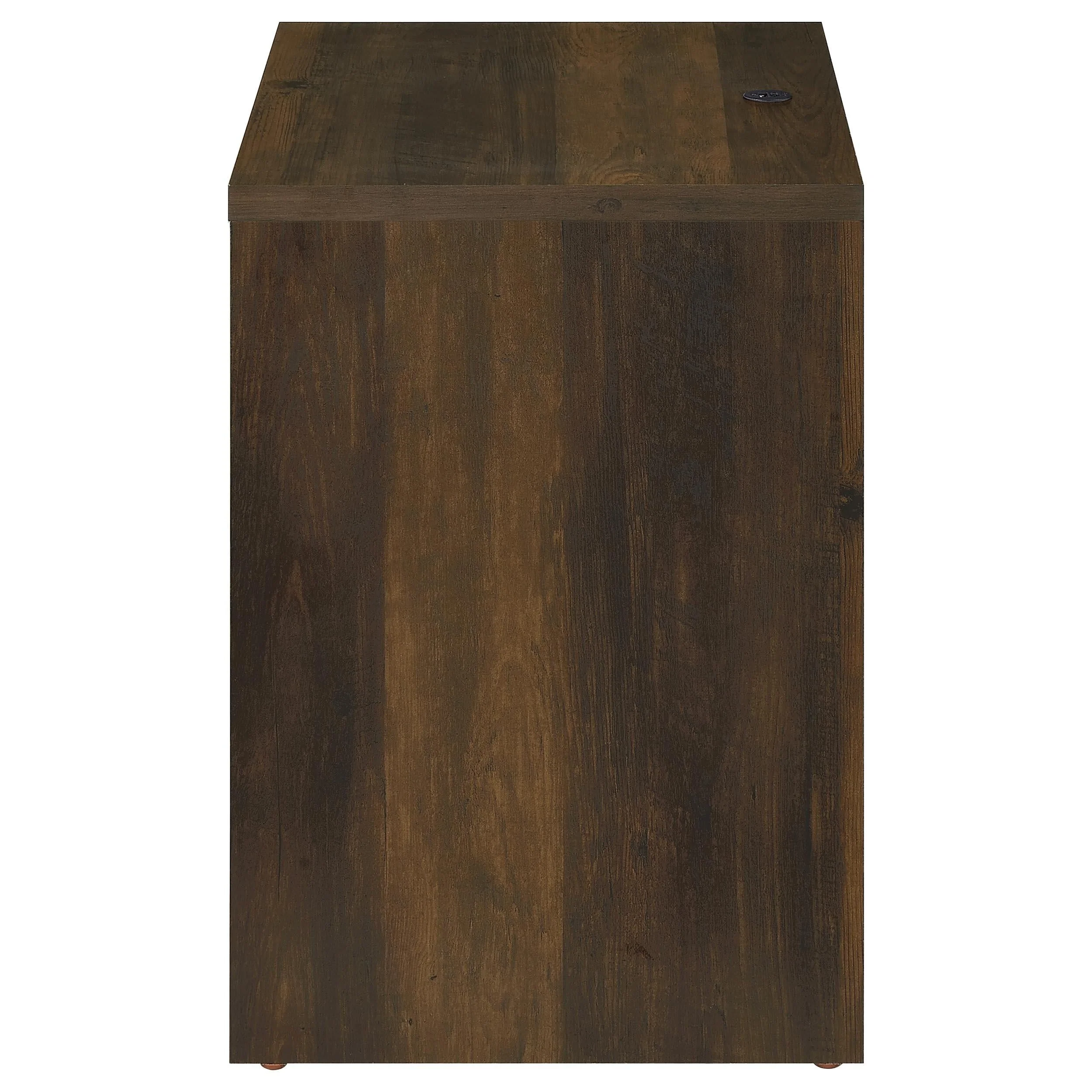 Westpark Dark Pine Nightstand with LED Lights and USB Ports - Image 9