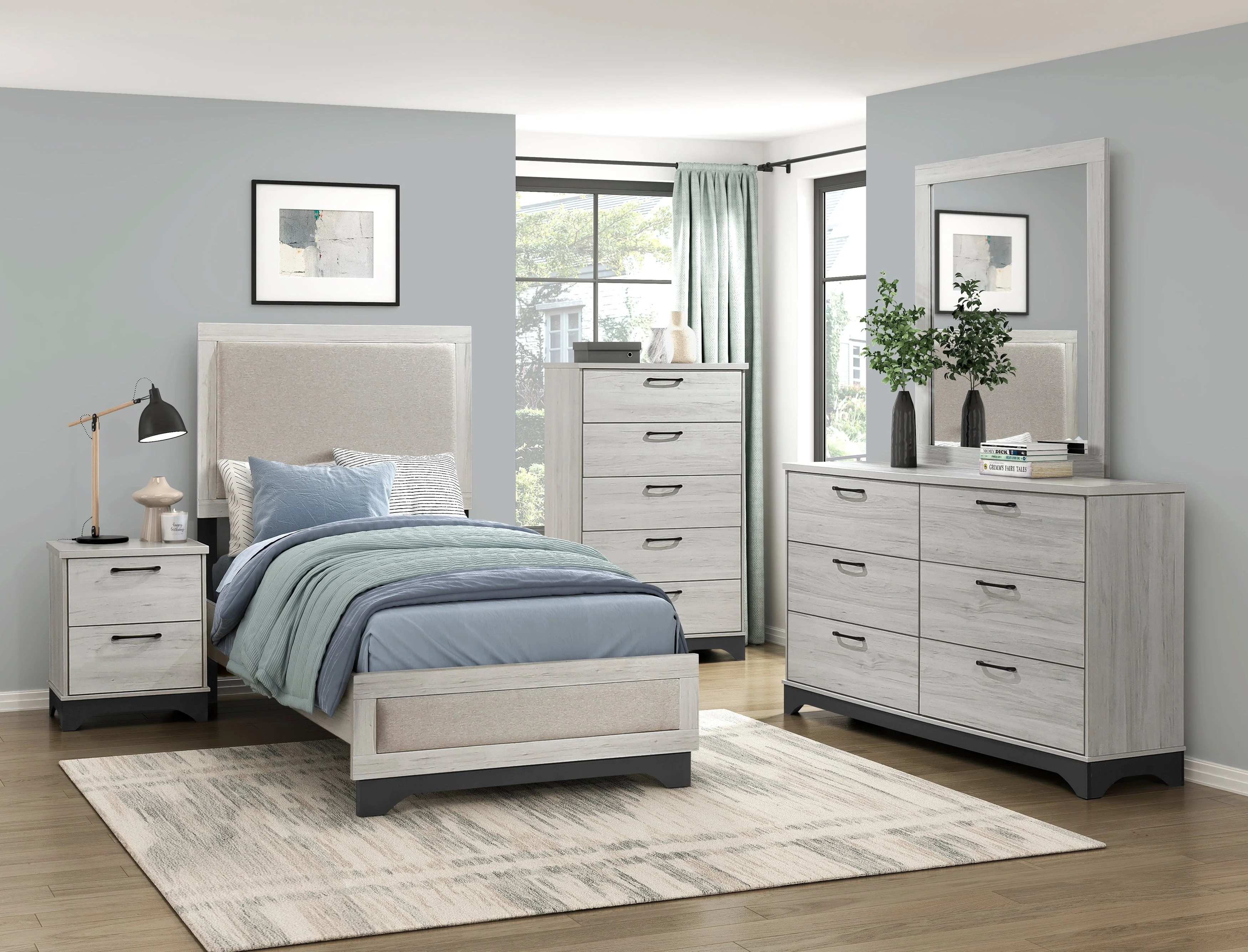 Westport White Oak/Gray Chest - Image 6