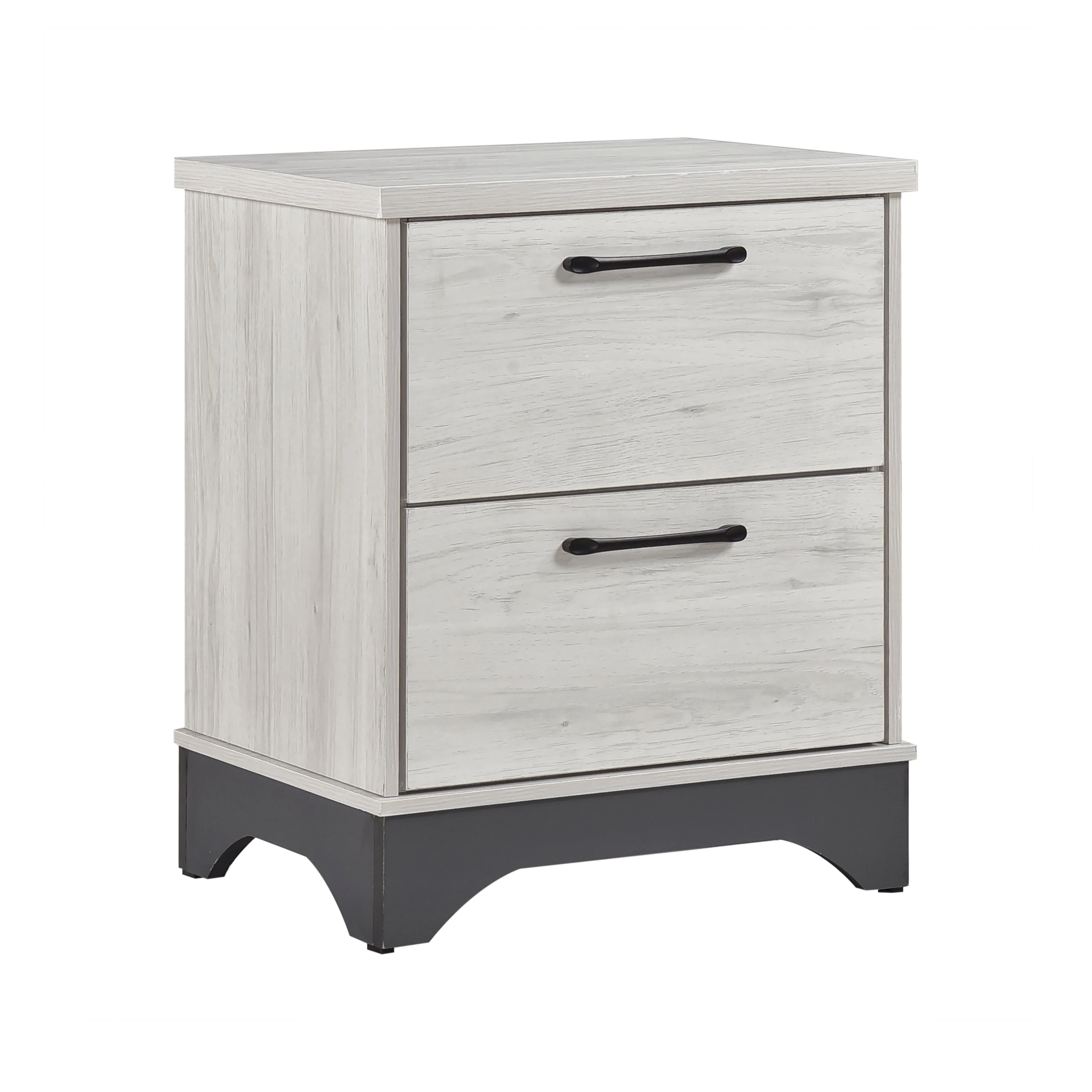 Westport White Oak/Gray Nightstand - Image 2