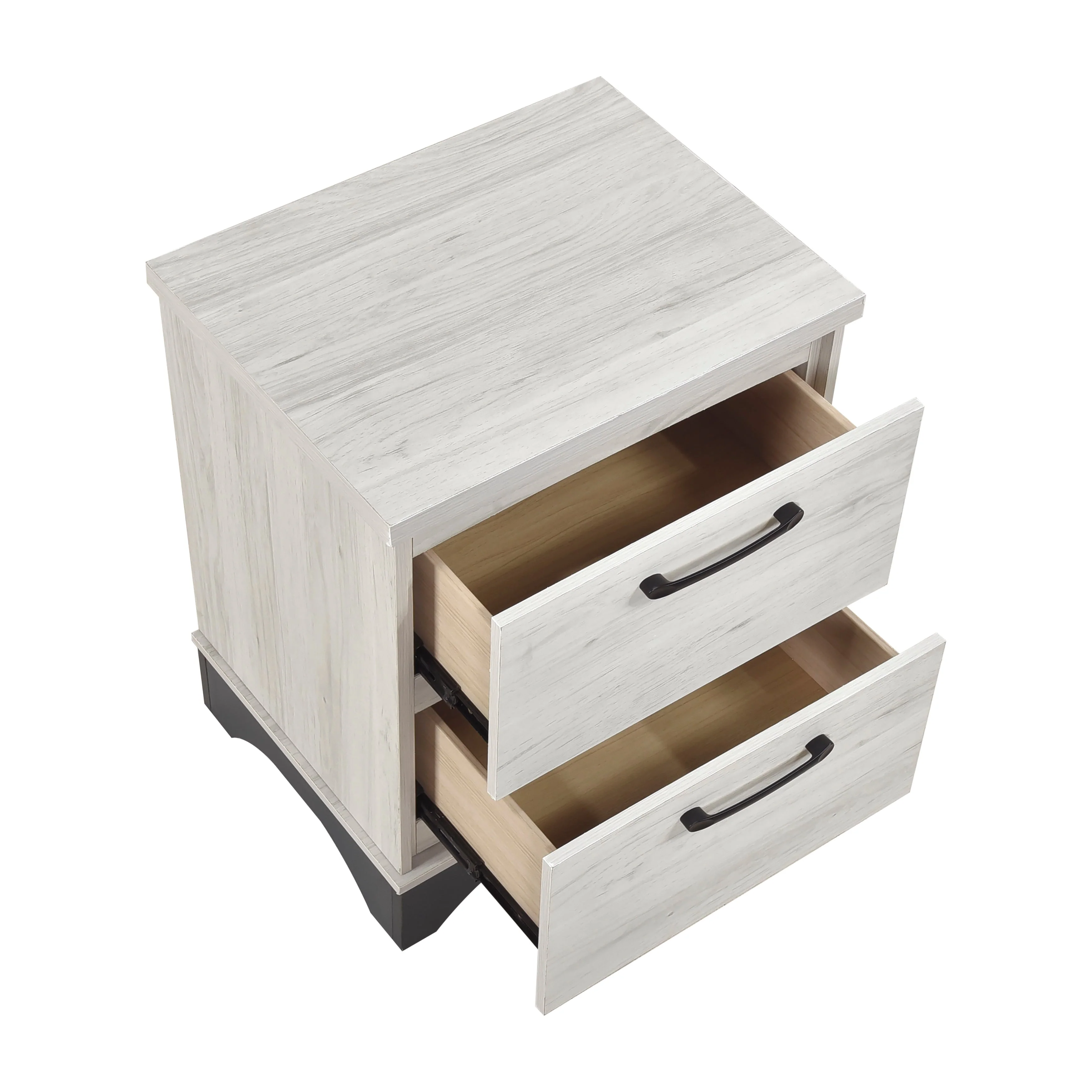 Westport White Oak/Gray Nightstand - Image 4
