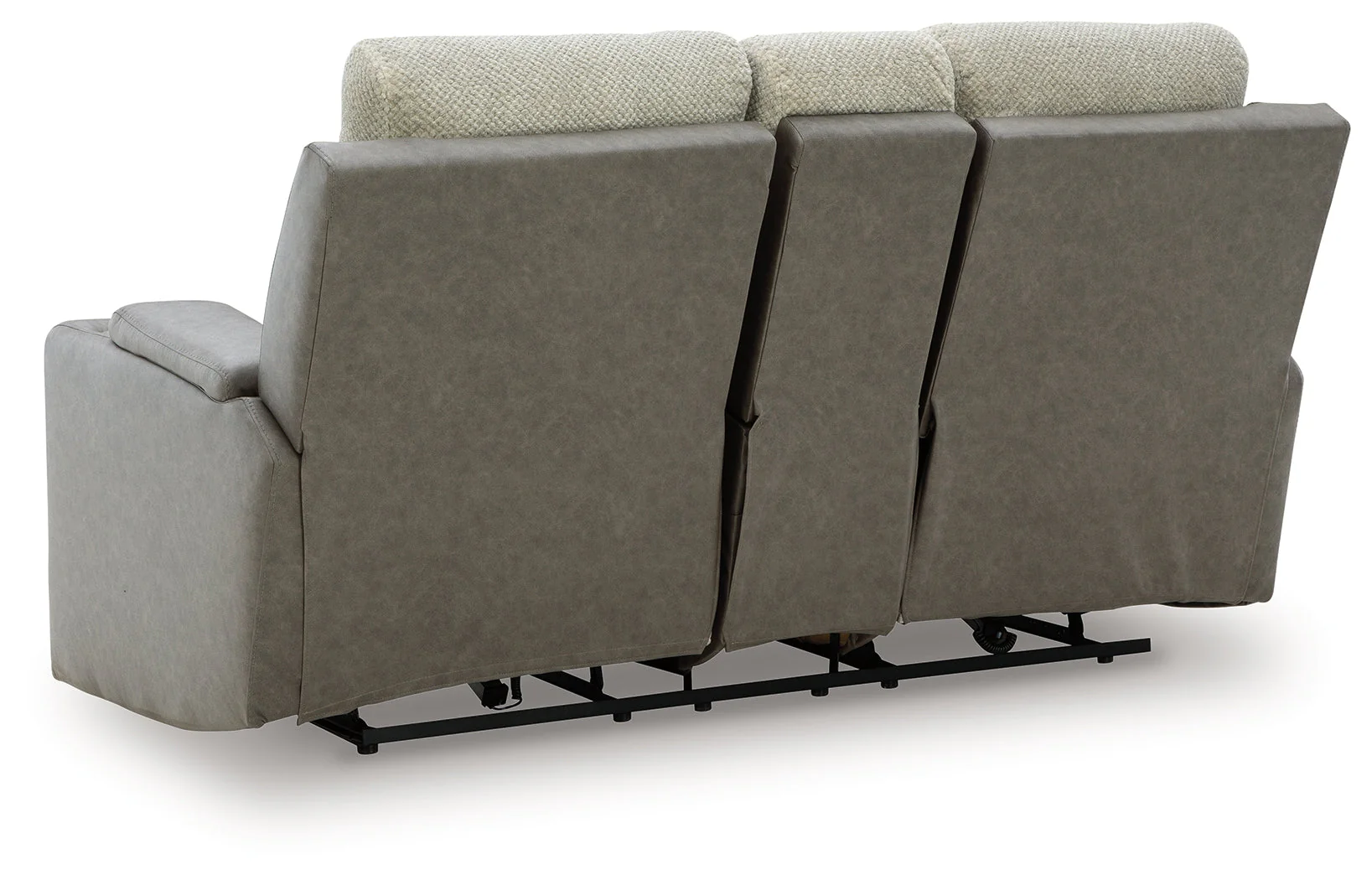 WhipLash Sisal Power Reclining Loveseat with Console - Image 5
