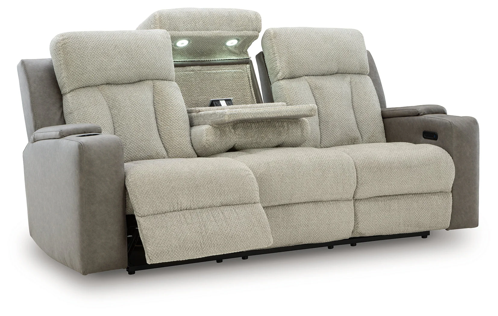 WhipLash Sisal Power Reclining Sofa - Image 3