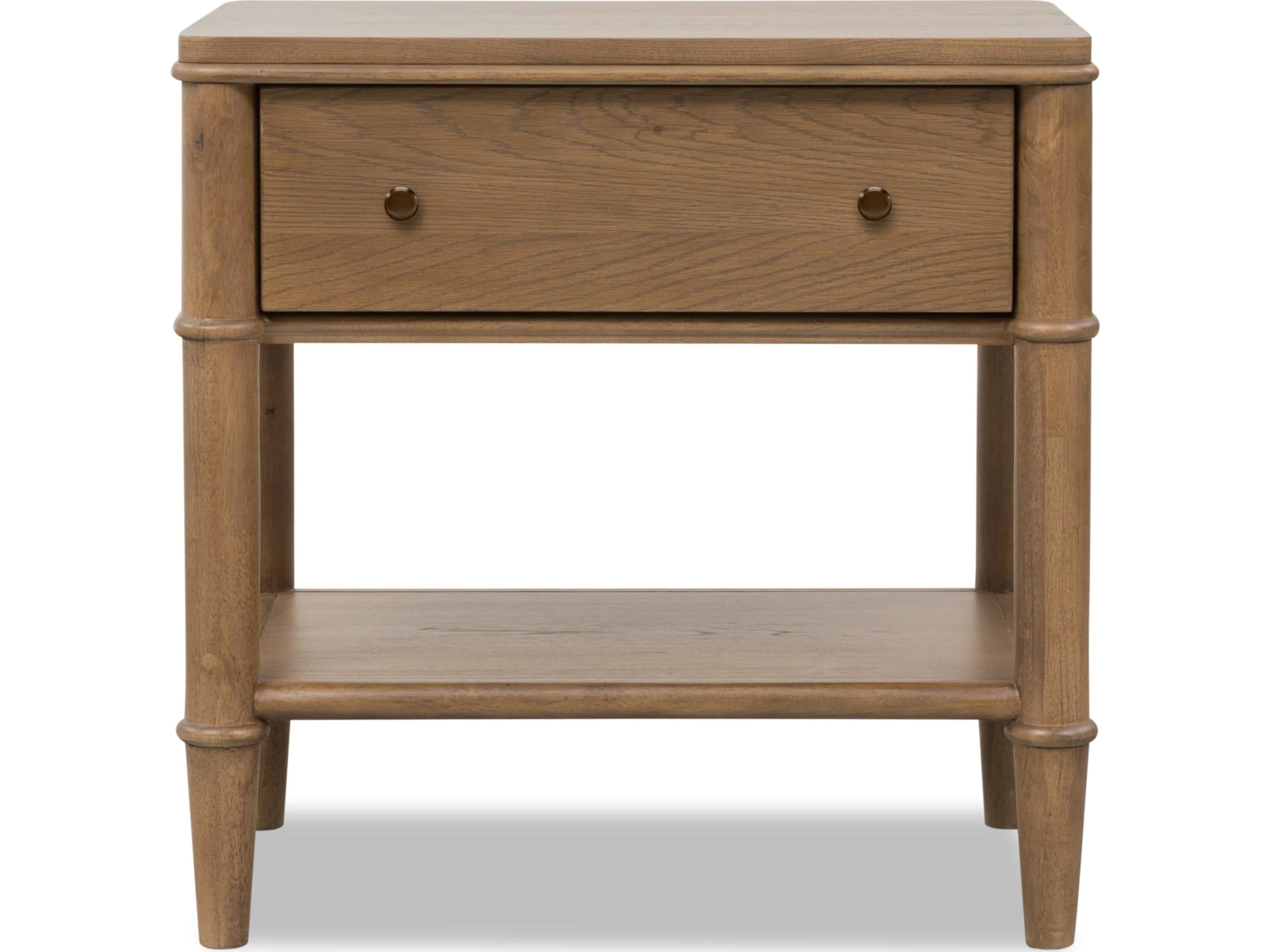 Whitmore Claystone One Drawer Nightstand