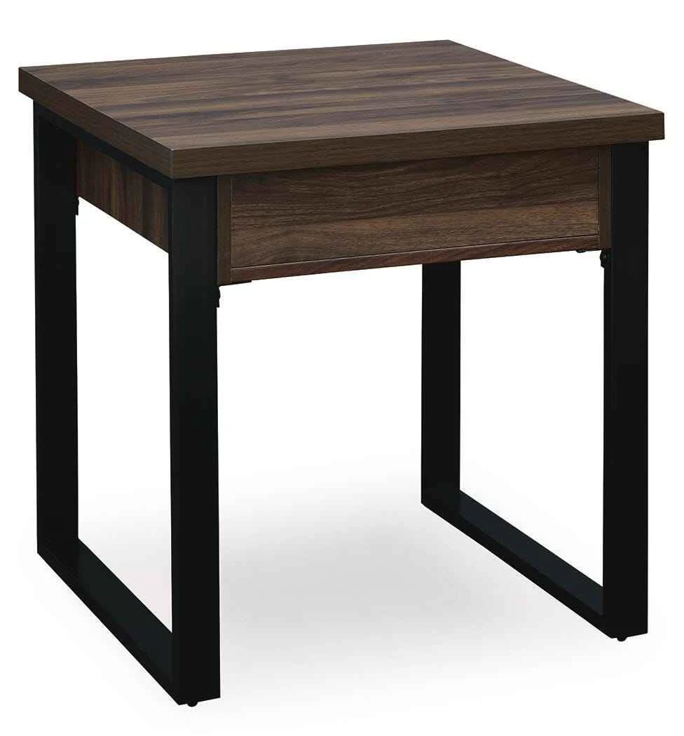Wickman Falls Dark Brown End Table - Image 6