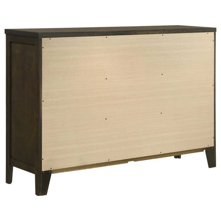 Wilkes Dark Cocoa 4-piece Queen Bedroom Set - Image 8