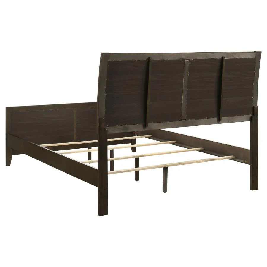 Wilkes Dark Cocoa 5-piece Queen Bedroom Set - Image 4