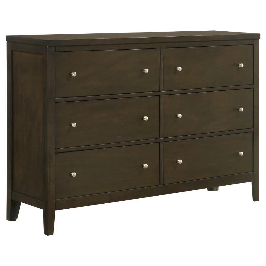 Wilkes Dark Cocoa 5-piece Queen Bedroom Set - Image 7