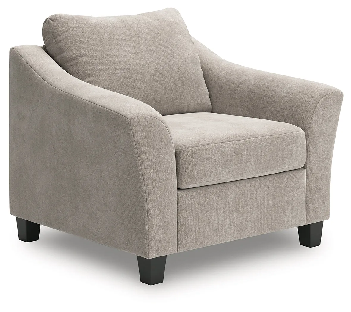 Willarae Oversized Oversized Taupe Chair and Ottoman - Image 3