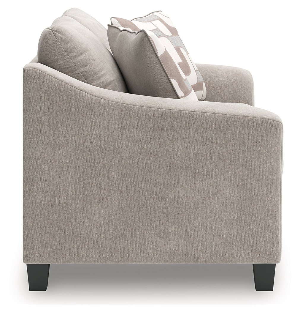 Willarae Taupe Loveseat - Image 7