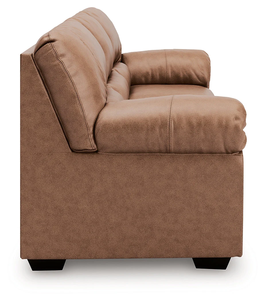 WillowBend Caramel Sofa and Loveseat - Image 10