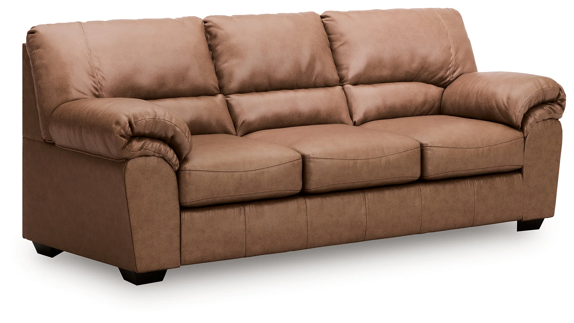 WillowBend Caramel Sofa and Loveseat - Image 9